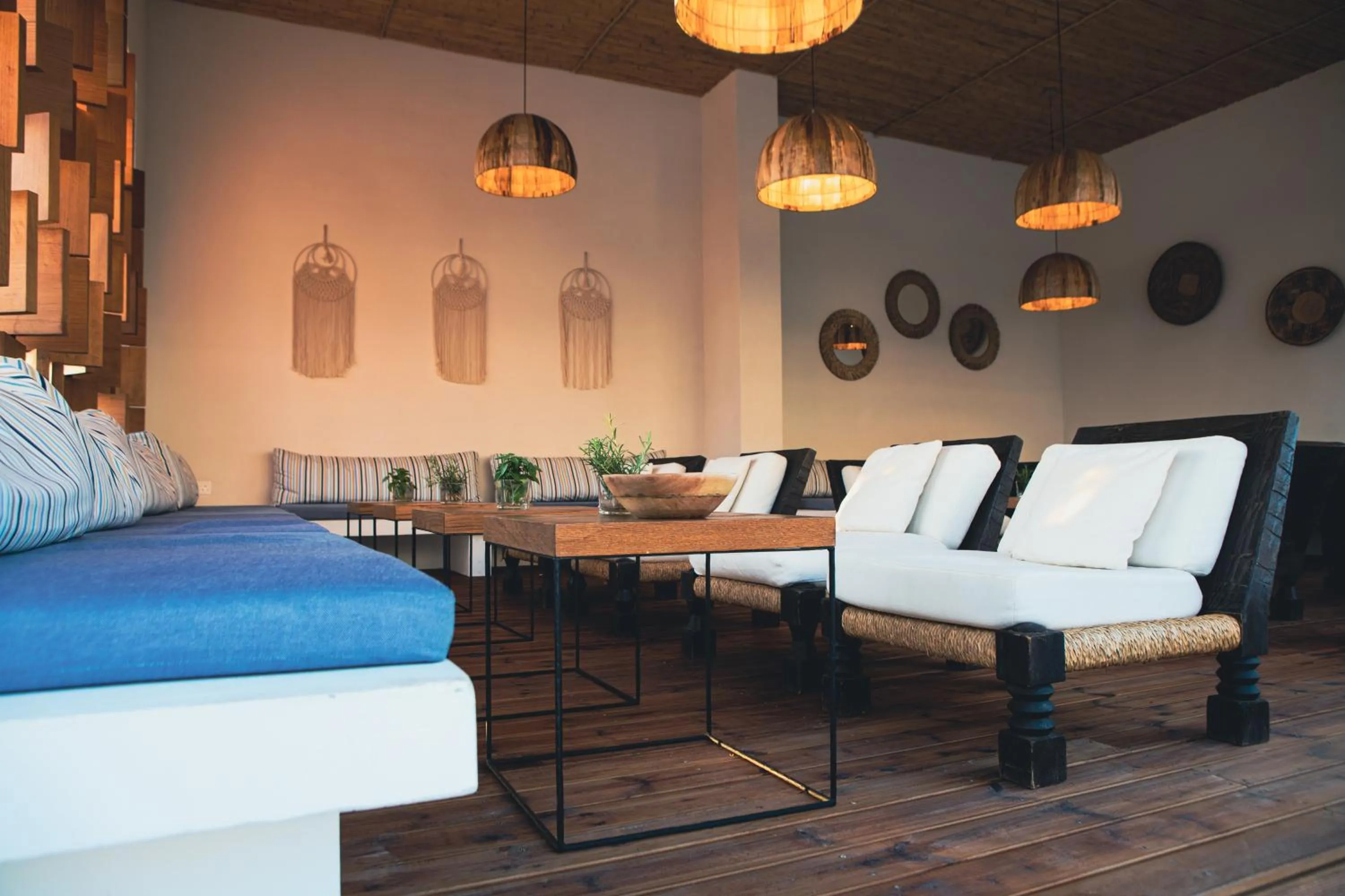 Patio in Anemi Hotel & Suites