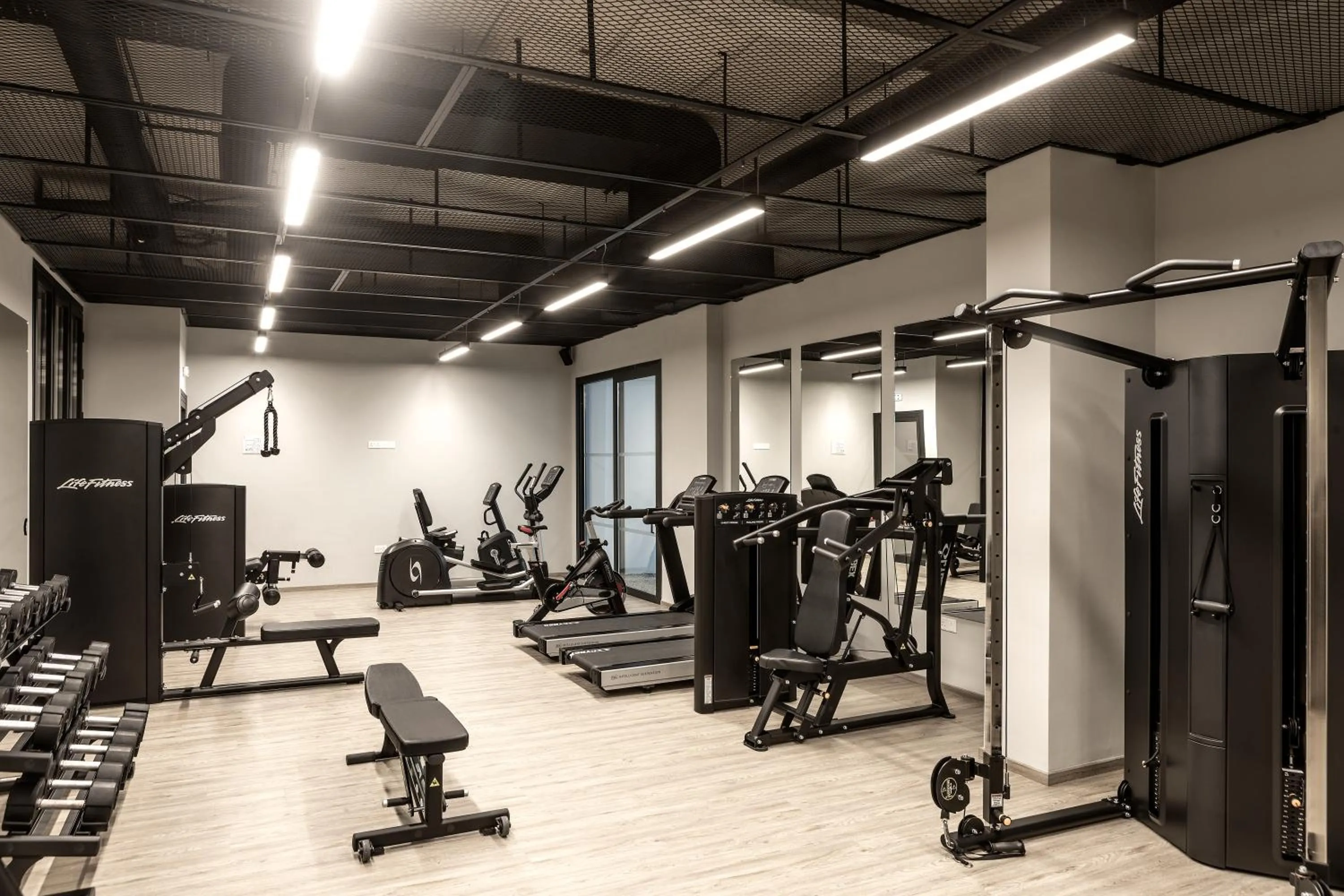 Fitness centre/facilities in Anemi Hotel & Suites