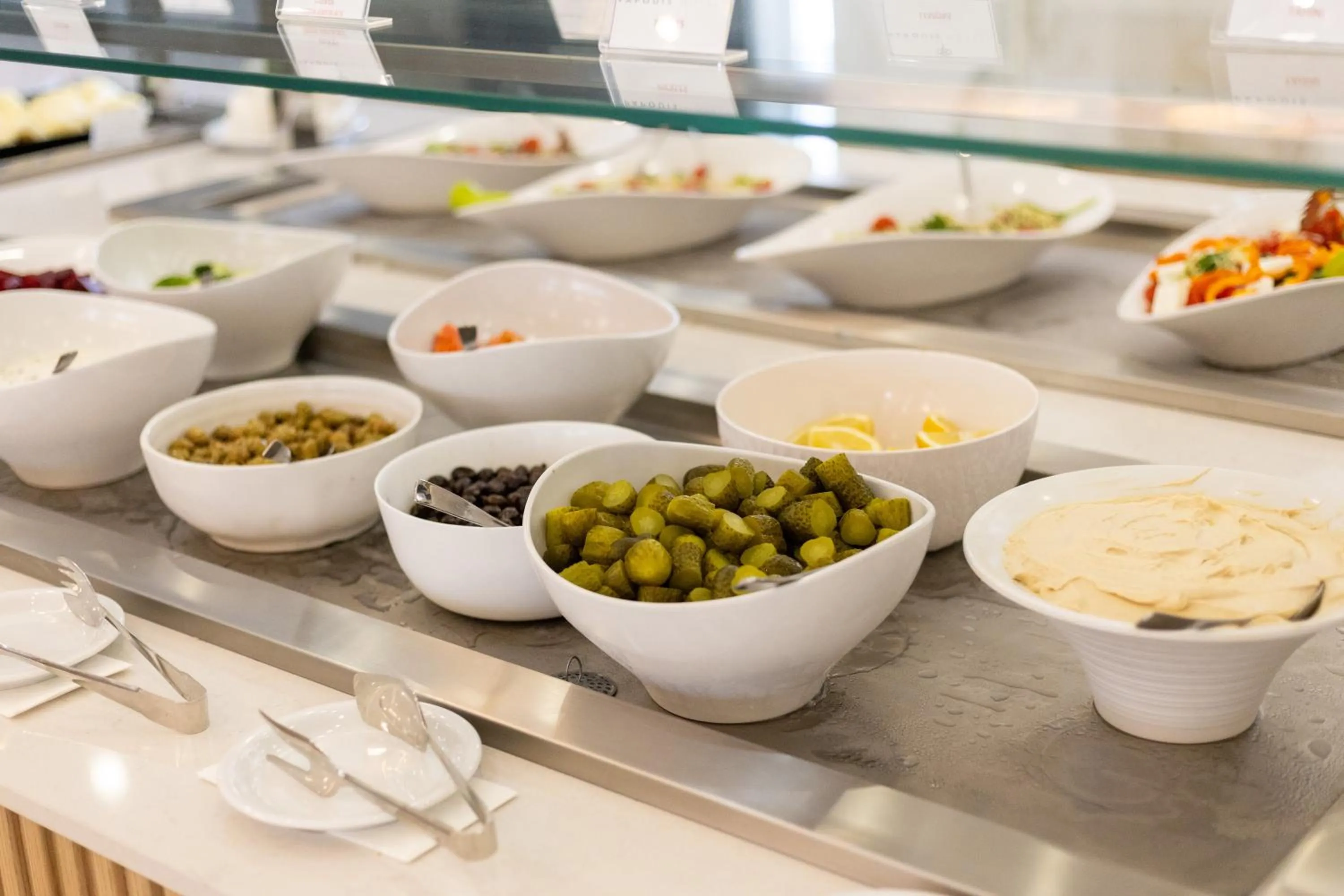 Buffet breakfast in Papouis Protaras Hotel