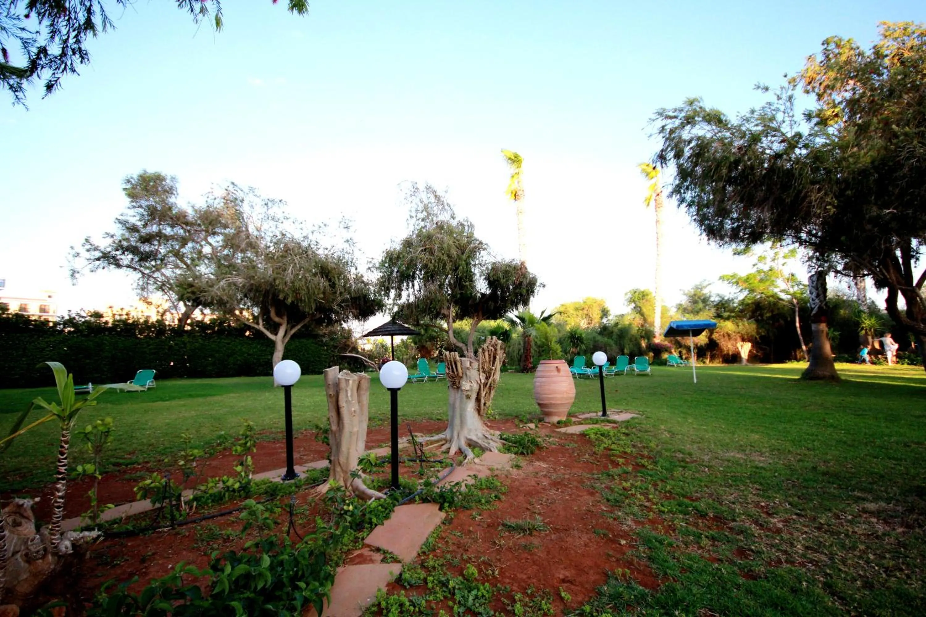 Garden in Papouis Protaras Hotel