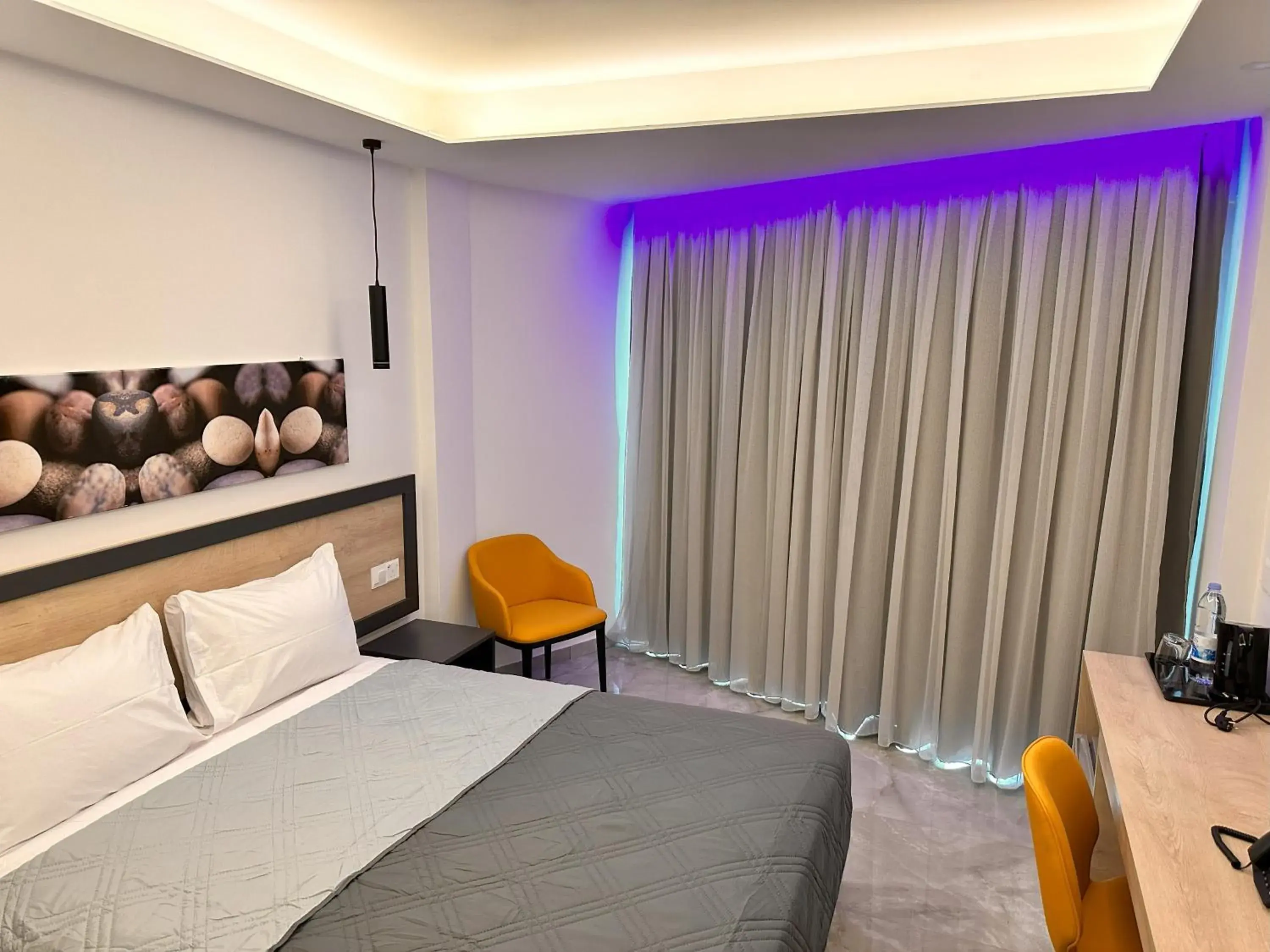 Bed in Papouis Protaras Hotel Bed in Papouis Protaras Hotel