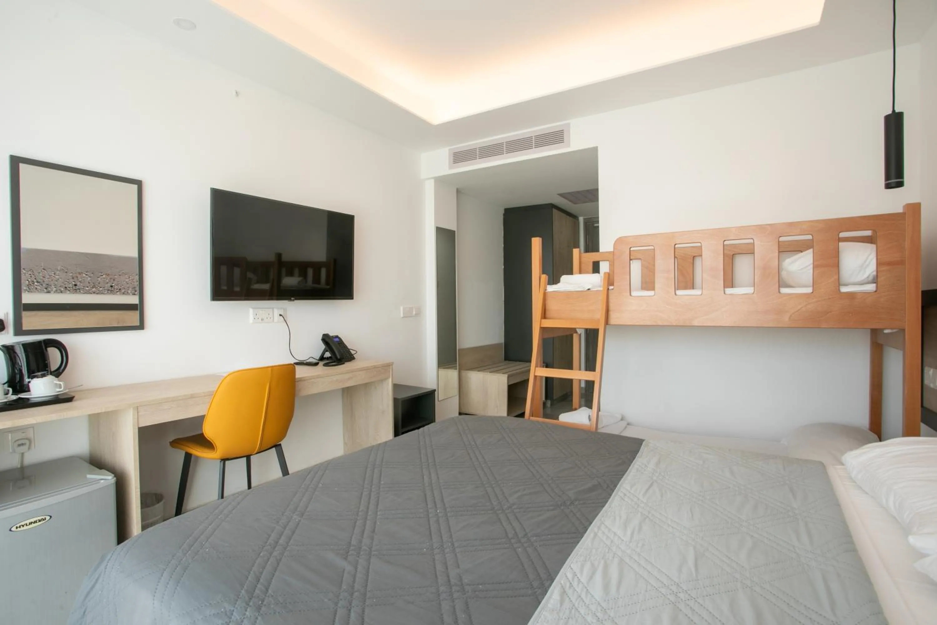 Bedroom, Bed in Papouis Protaras Hotel