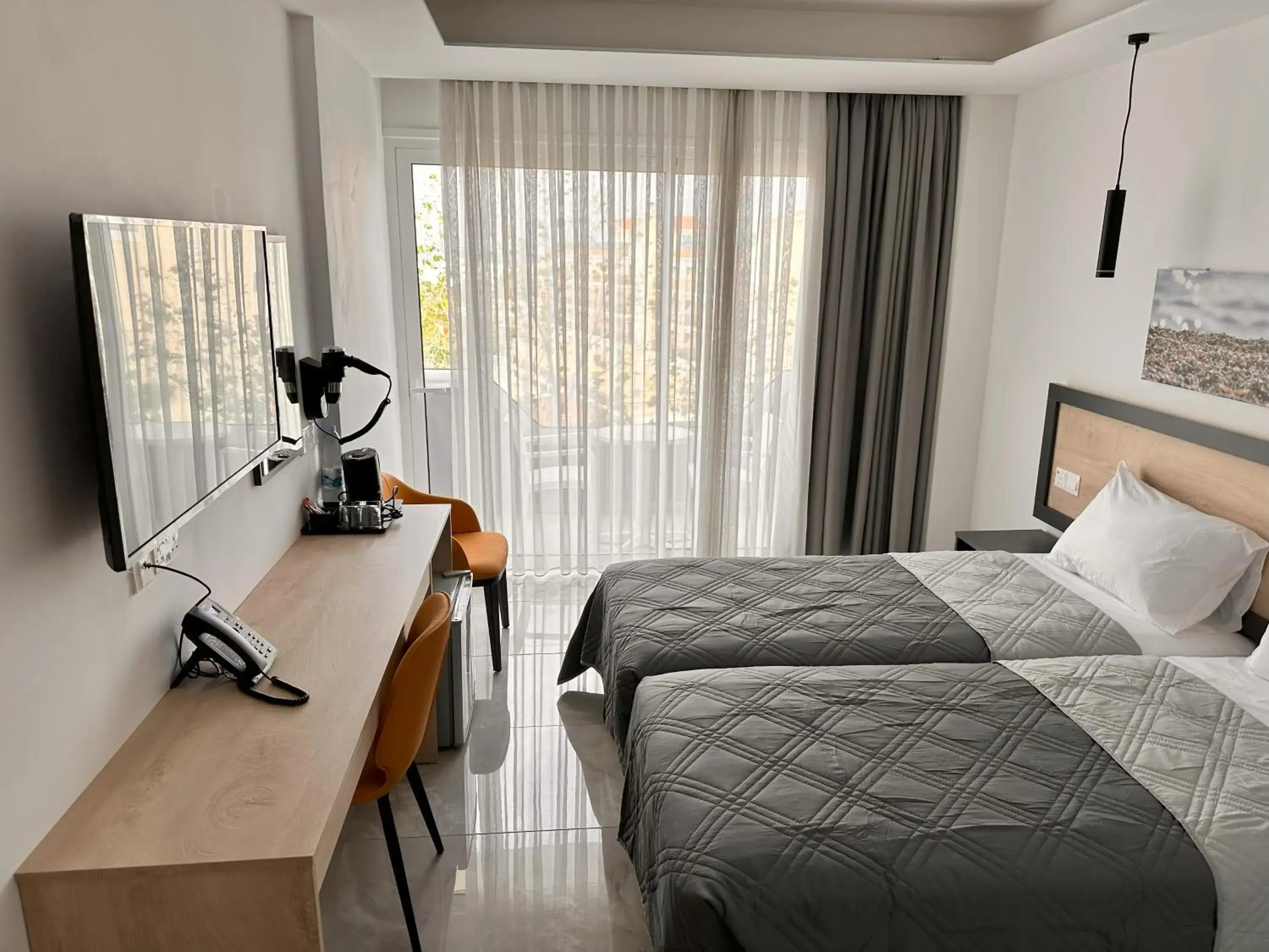 Bed in Papouis Protaras Hotel Bed in Papouis Protaras Hotel