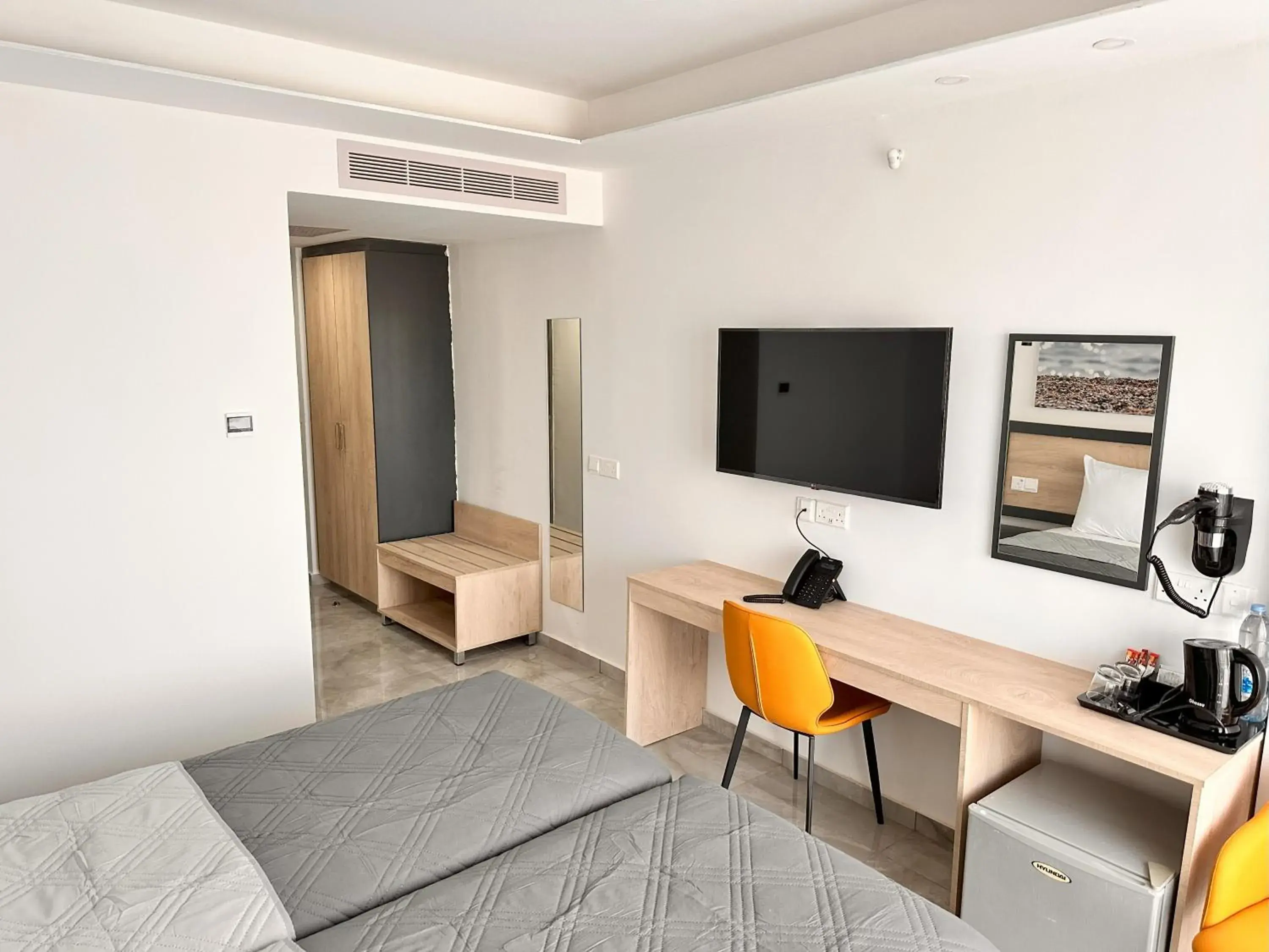 Bed in Papouis Protaras Hotel Bed in Papouis Protaras Hotel