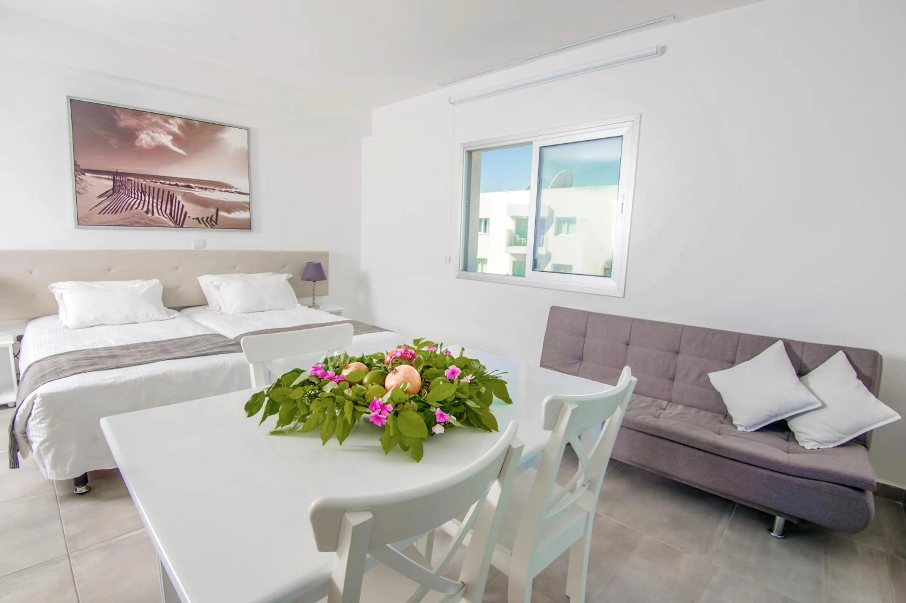 Bed in Alva Hotel Apartments