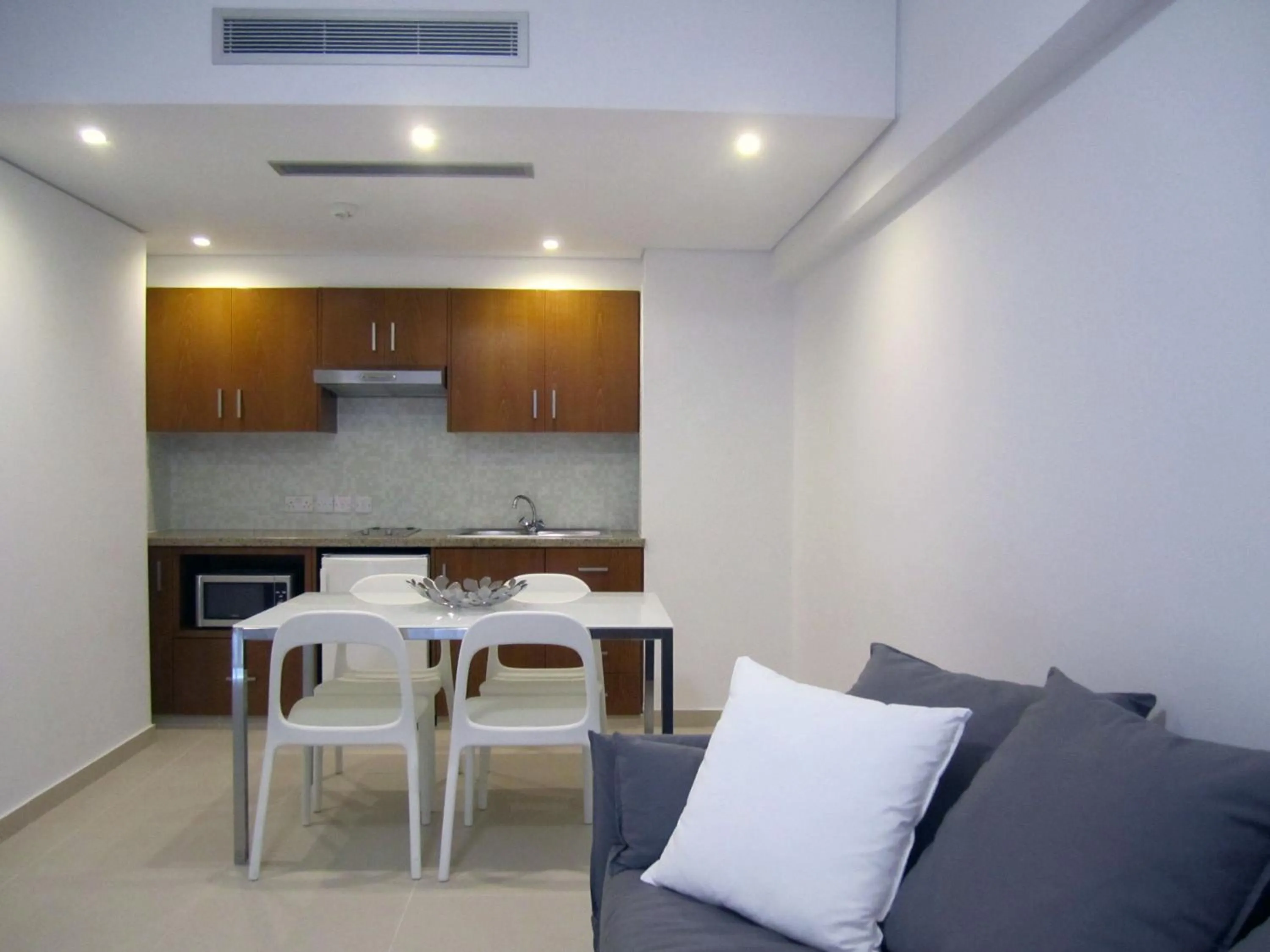 Kitchen or kitchenette in Alva Hotel Apartments