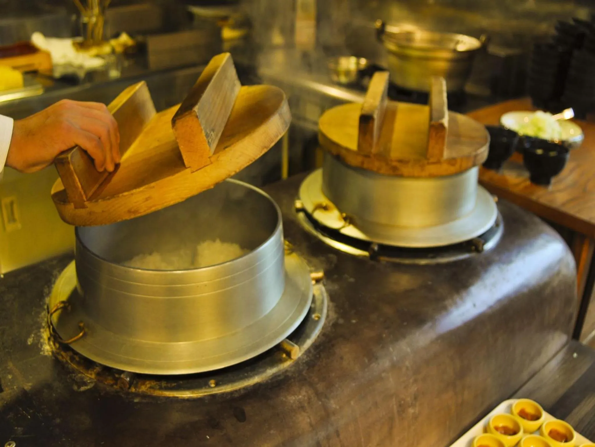 Buffet breakfast in Hishino Onsen Tokiwakan