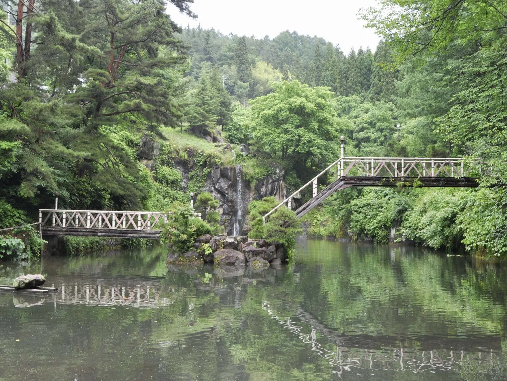 Garden in Hishino Onsen Tokiwakan