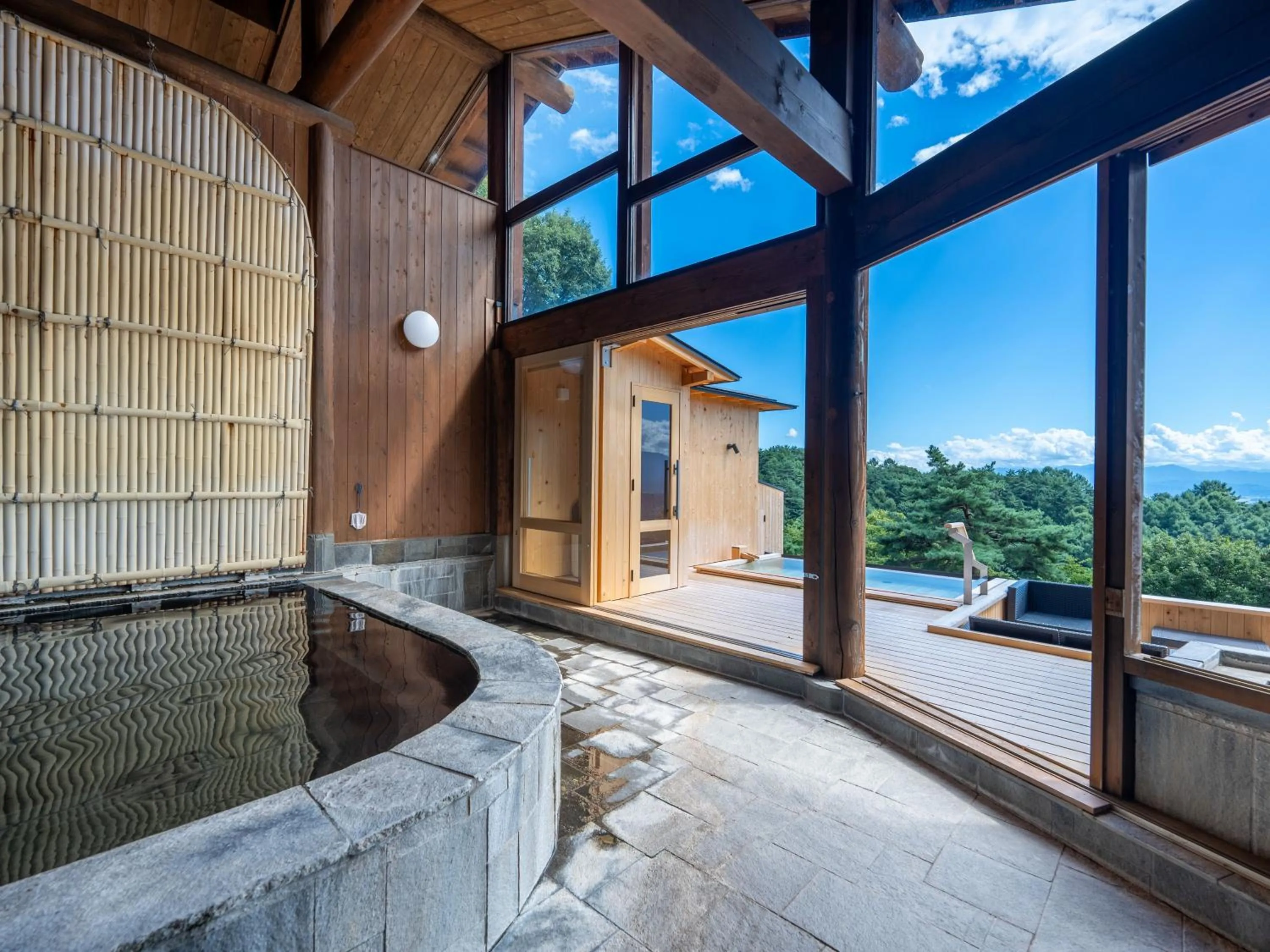 Hot Spring Bath in Hishino Onsen Tokiwakan