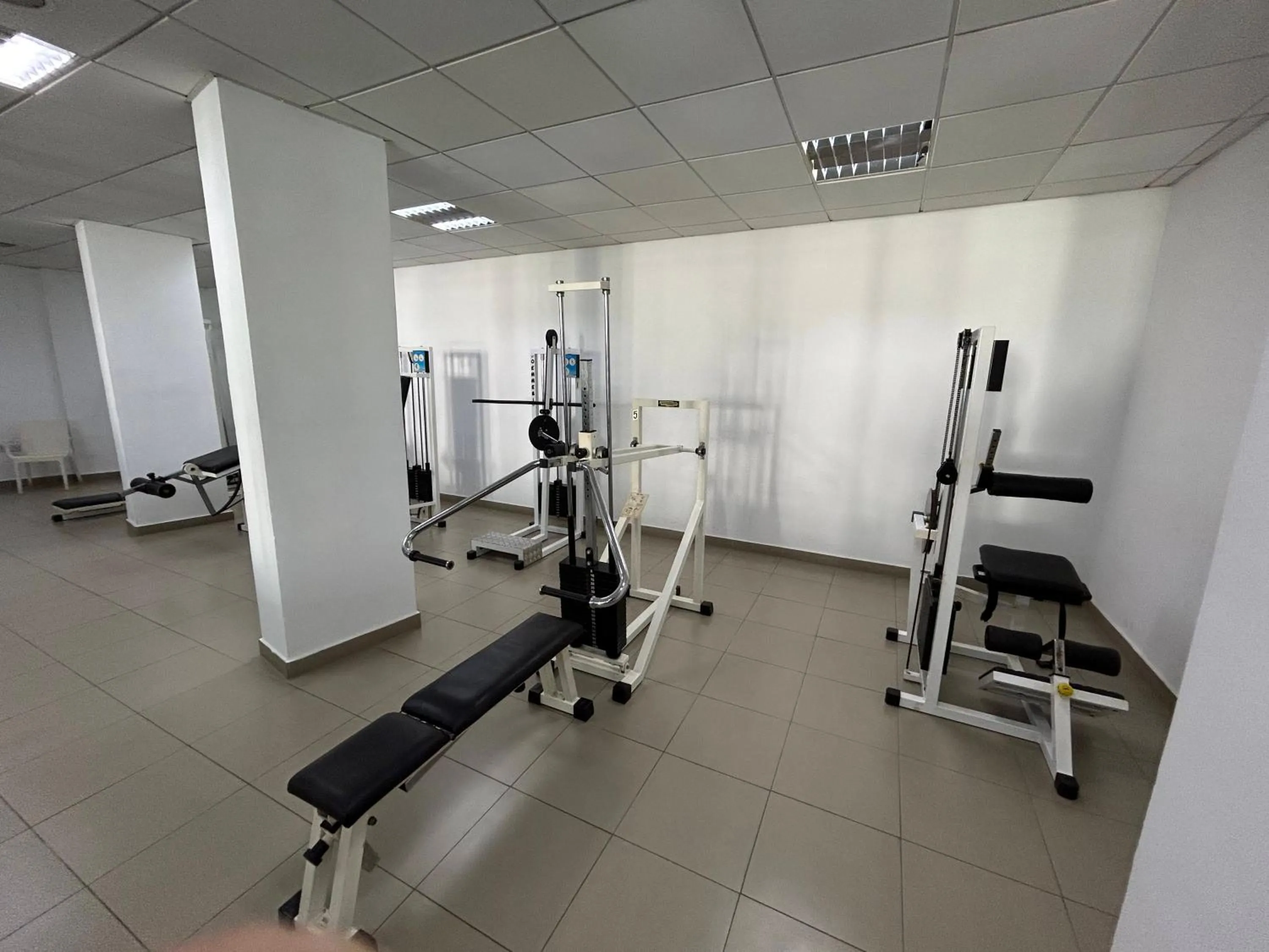 Fitness centre/facilities in Akti Beach Hotel & Village Resort