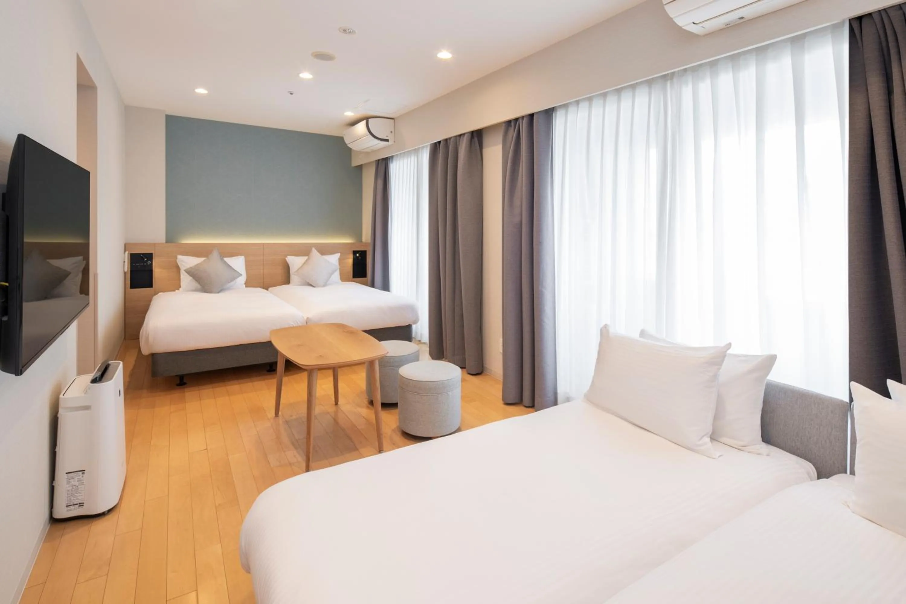 Photo of the whole room, Bed in La'gent Stay Sapporo Odori Hokkaido