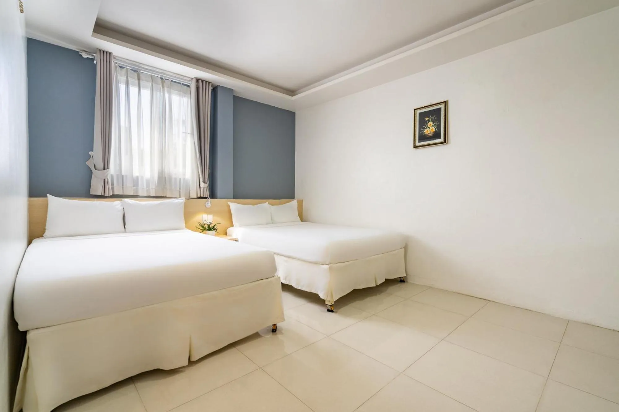 Bed in Ngoc Nguyen Anh Hotel Da Lat