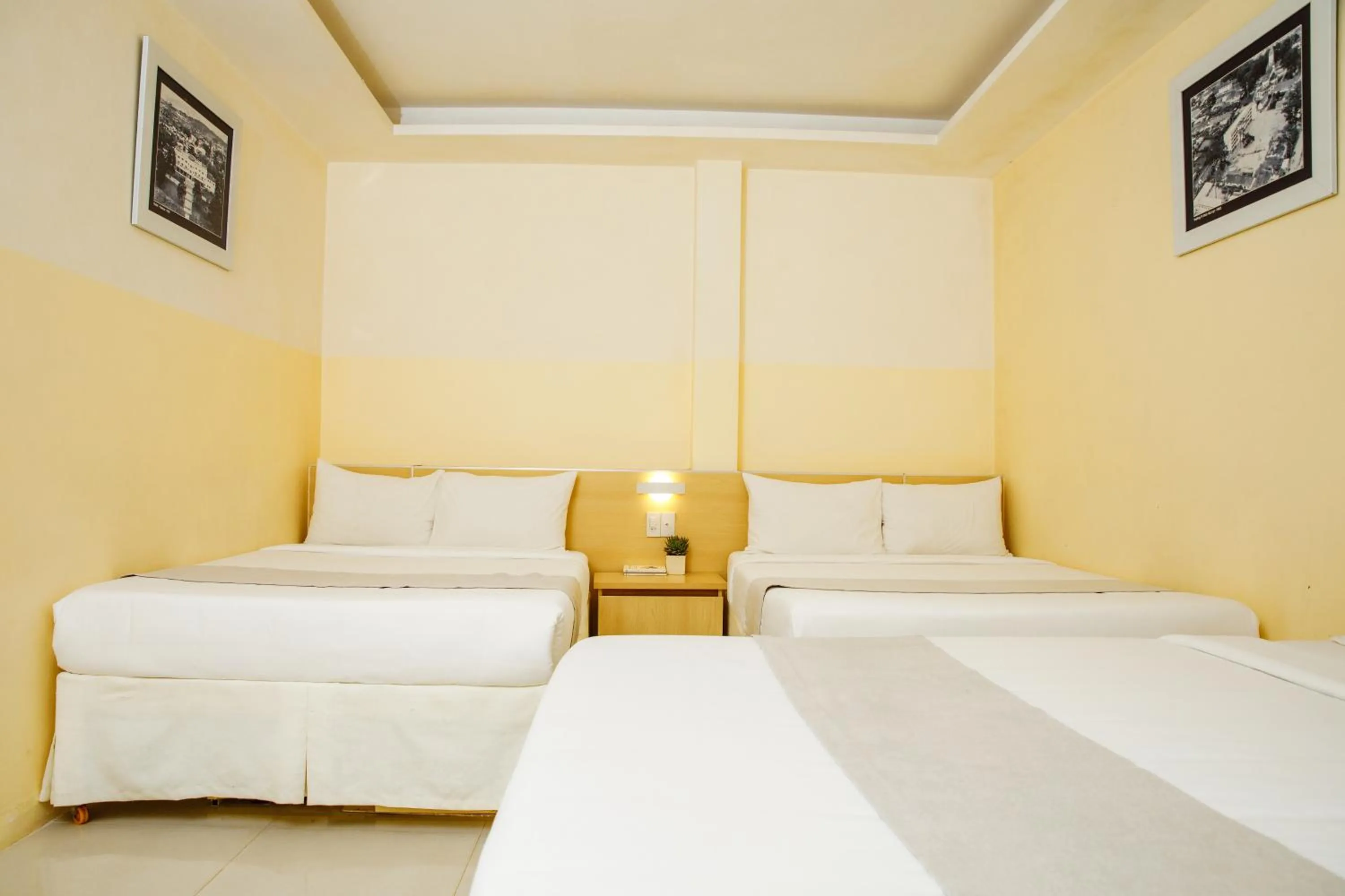 Bed in Ngoc Nguyen Anh Hotel Da Lat