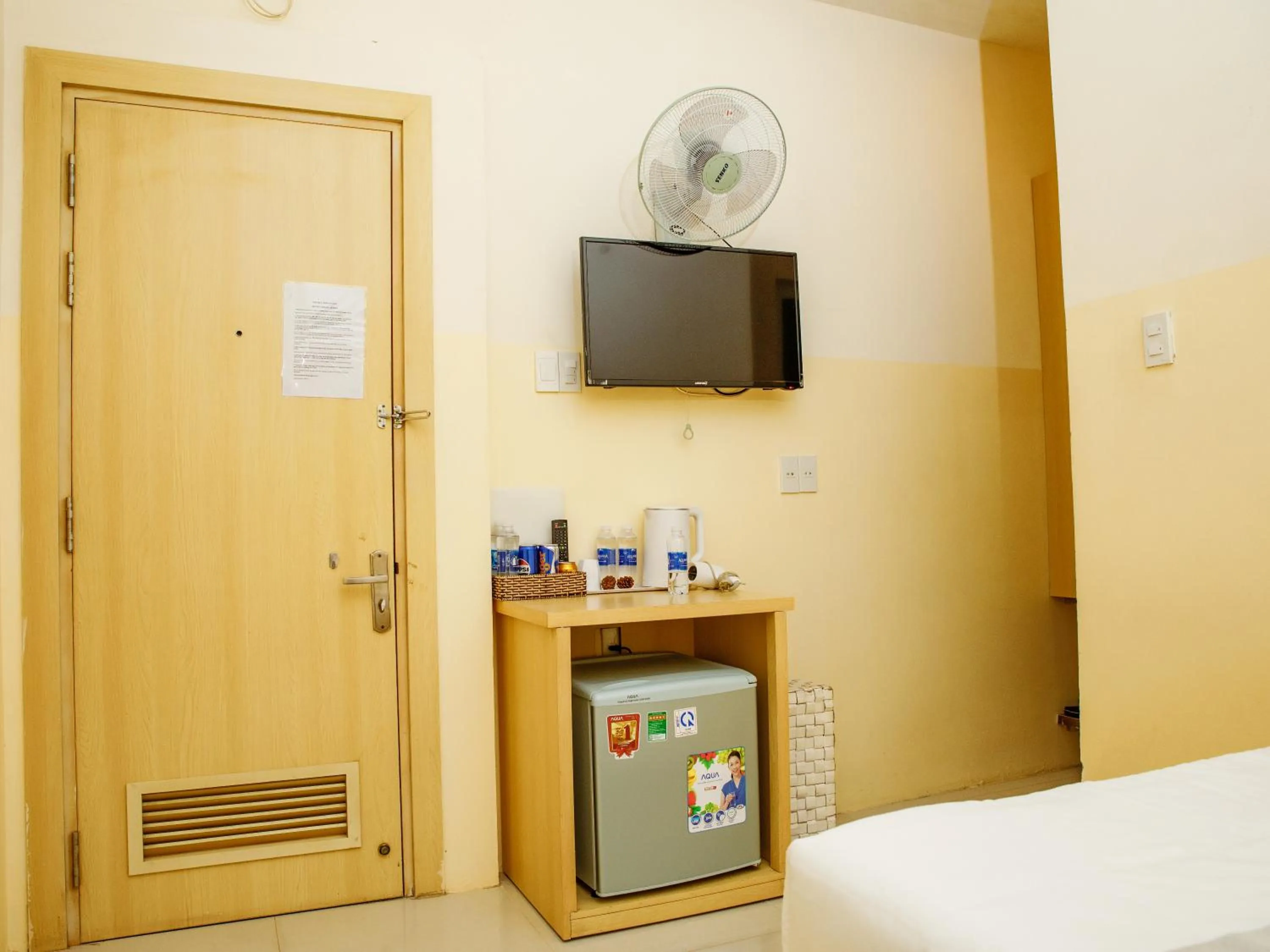 Bed in Ngoc Nguyen Anh Hotel Da Lat