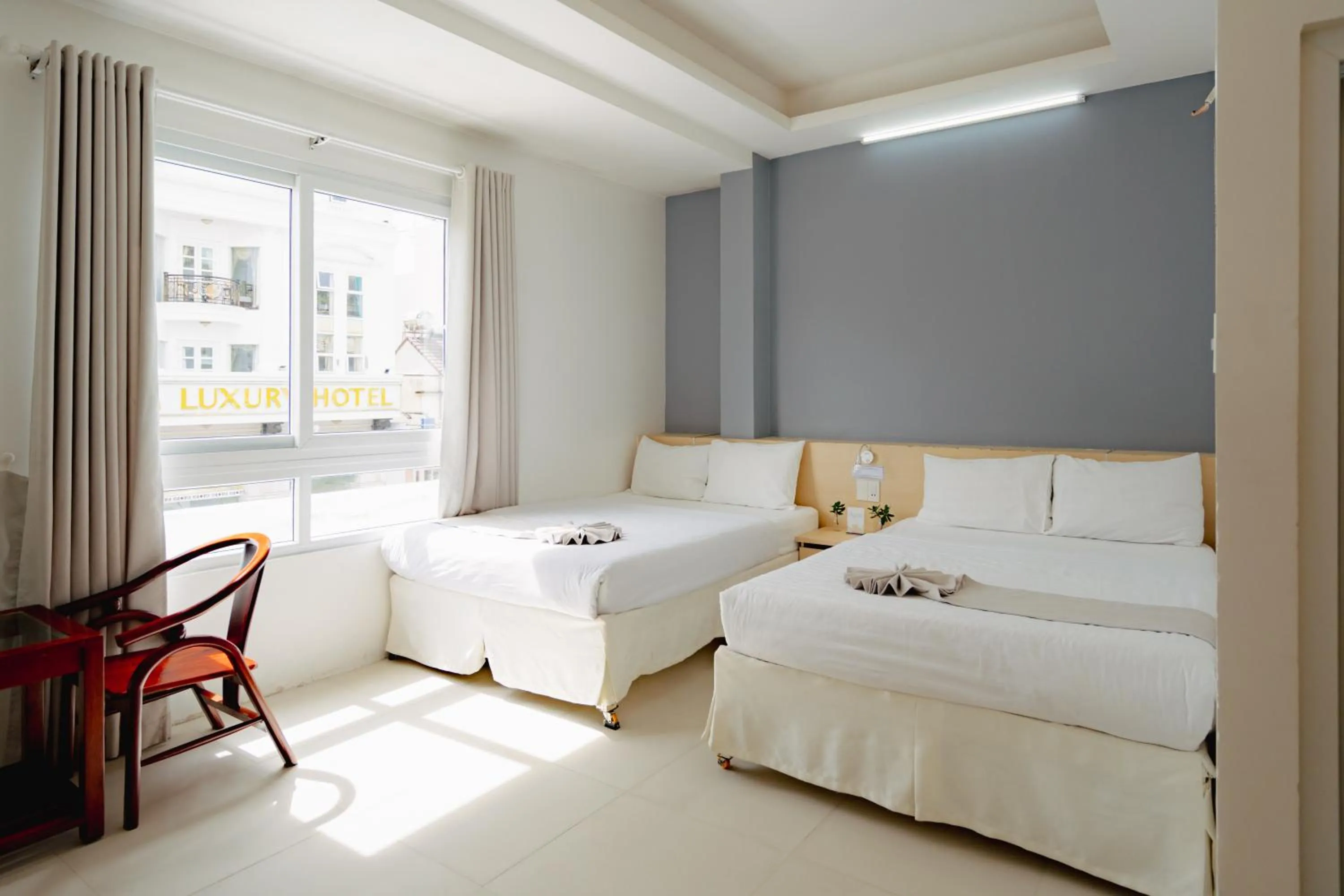 Bed in Ngoc Nguyen Anh Hotel Da Lat