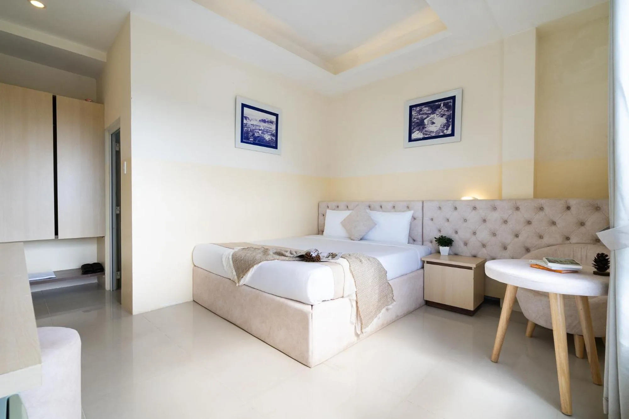 Bed in Ngoc Nguyen Anh Hotel Da Lat