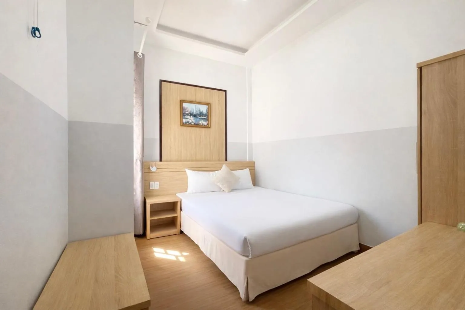 Bed in Ngoc Nguyen Anh Hotel Da Lat