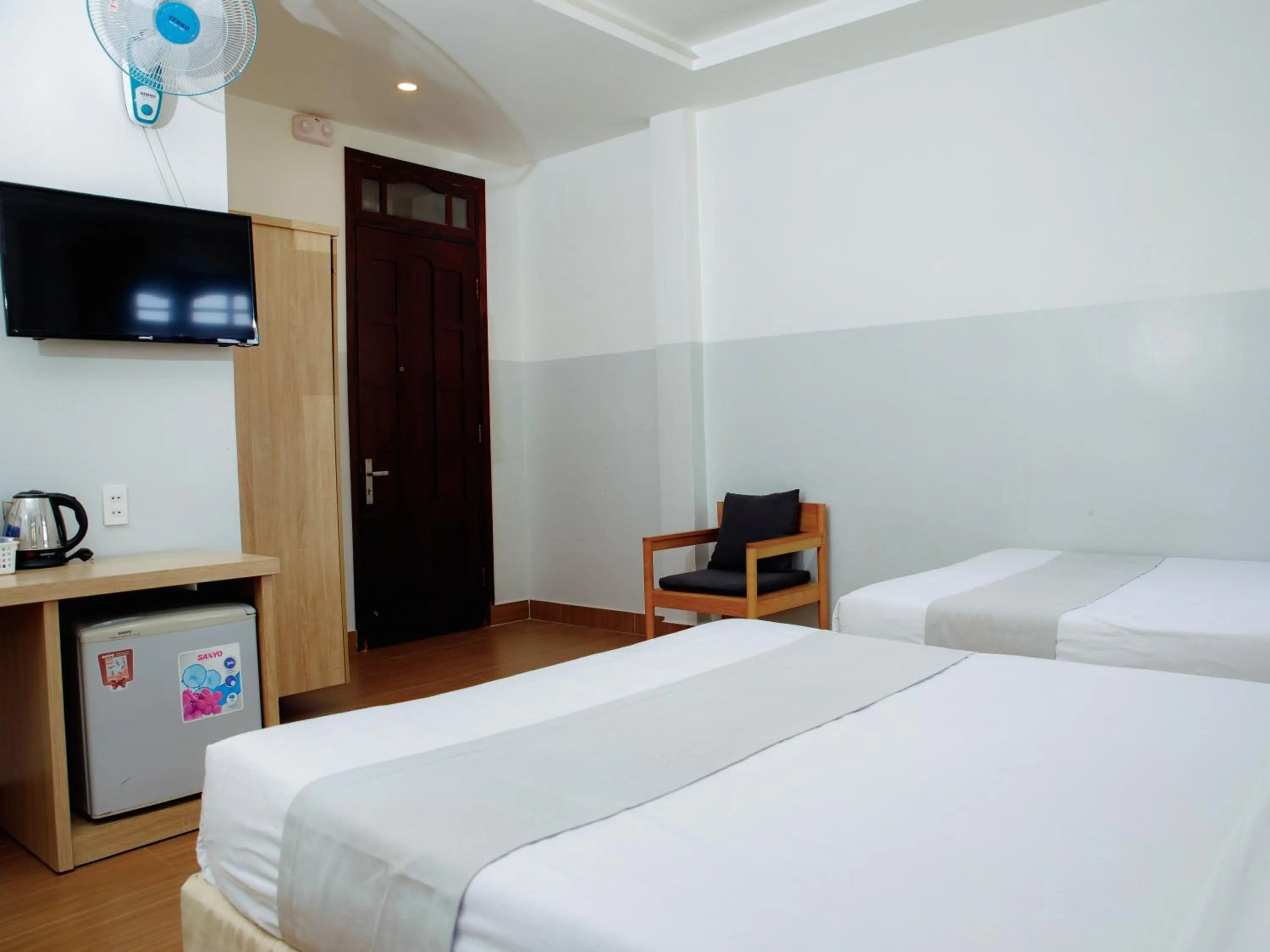 Bed in Ngoc Nguyen Anh Hotel Da Lat