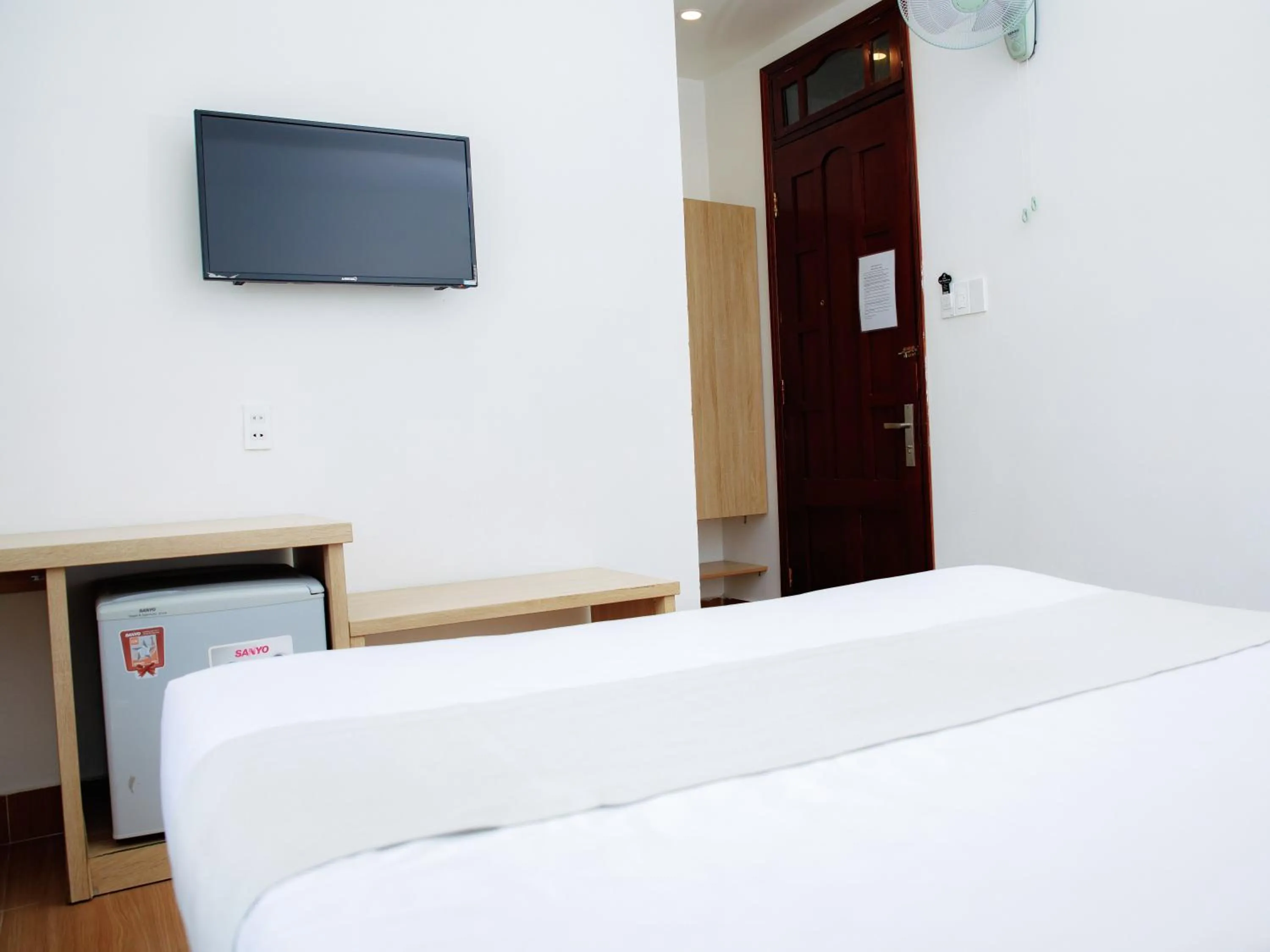 Bed in Ngoc Nguyen Anh Hotel Da Lat