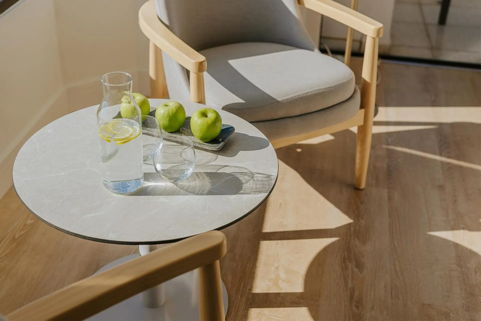 Seating area in Alion Beach Hotel