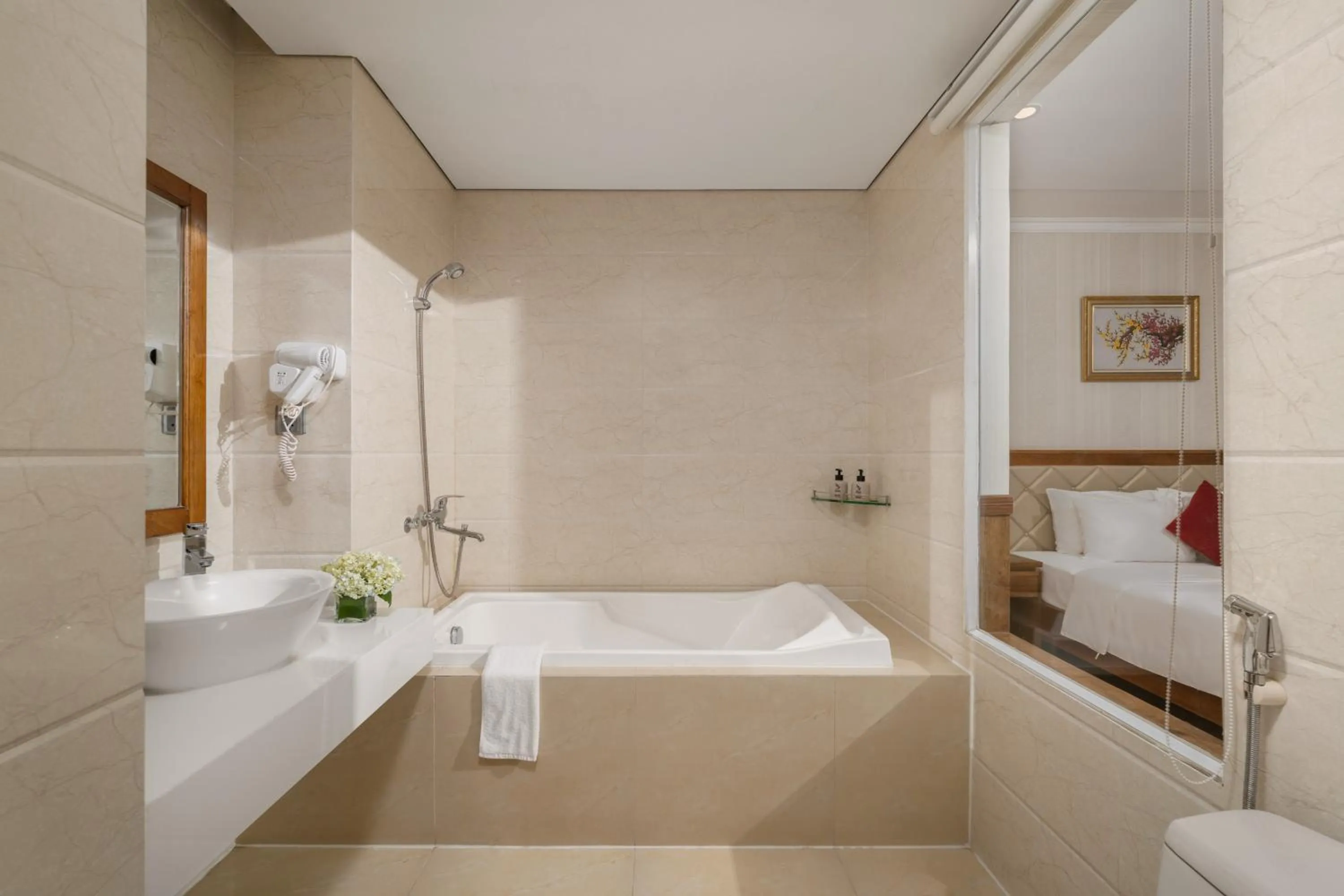 Bathroom in Serene Beach Hotel Danang