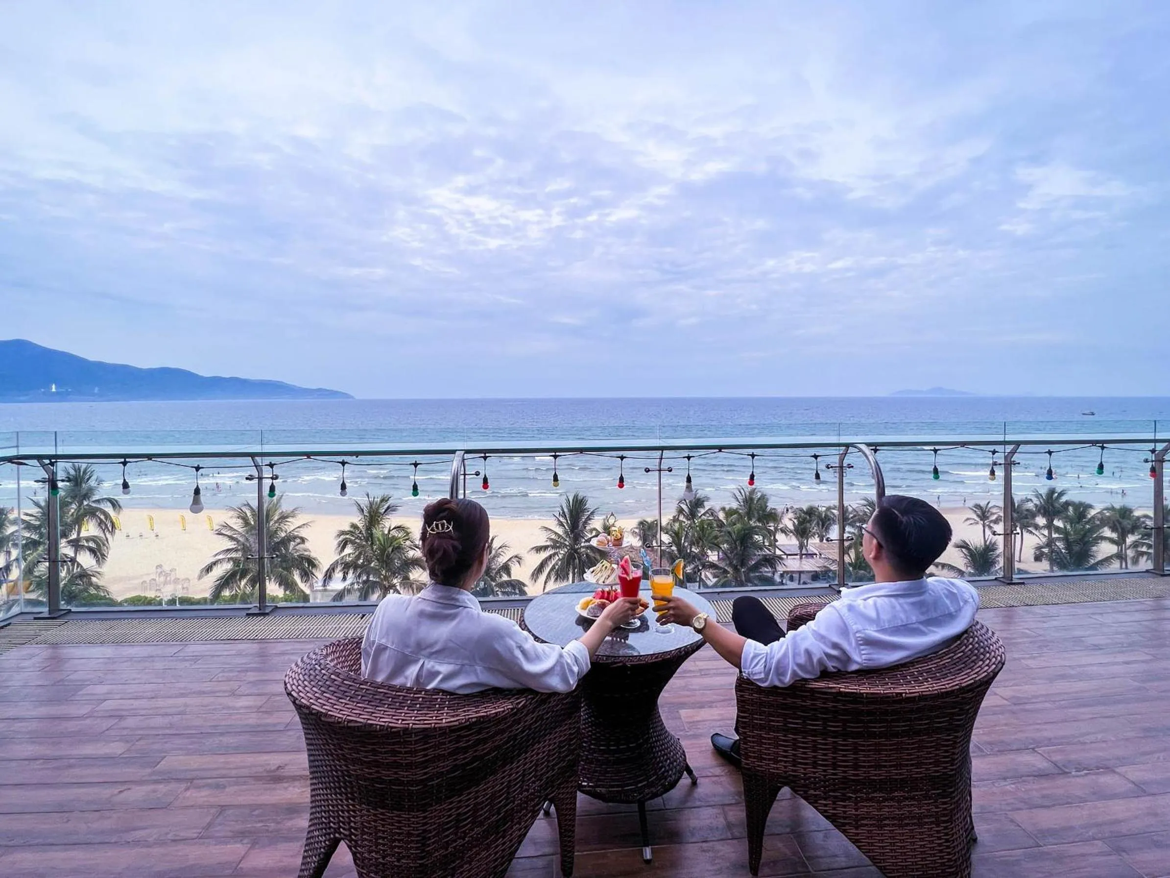 Sea view in Serene Beach Hotel Danang