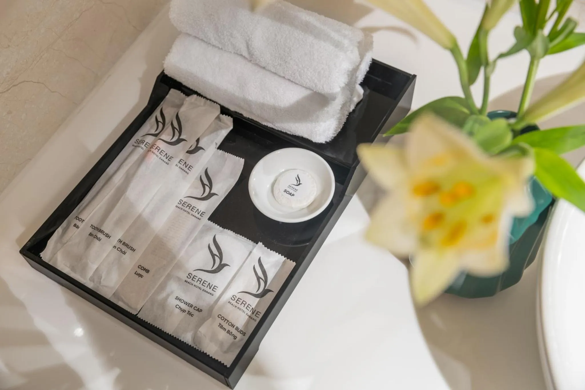 Bathroom in Serene Beach Hotel Danang