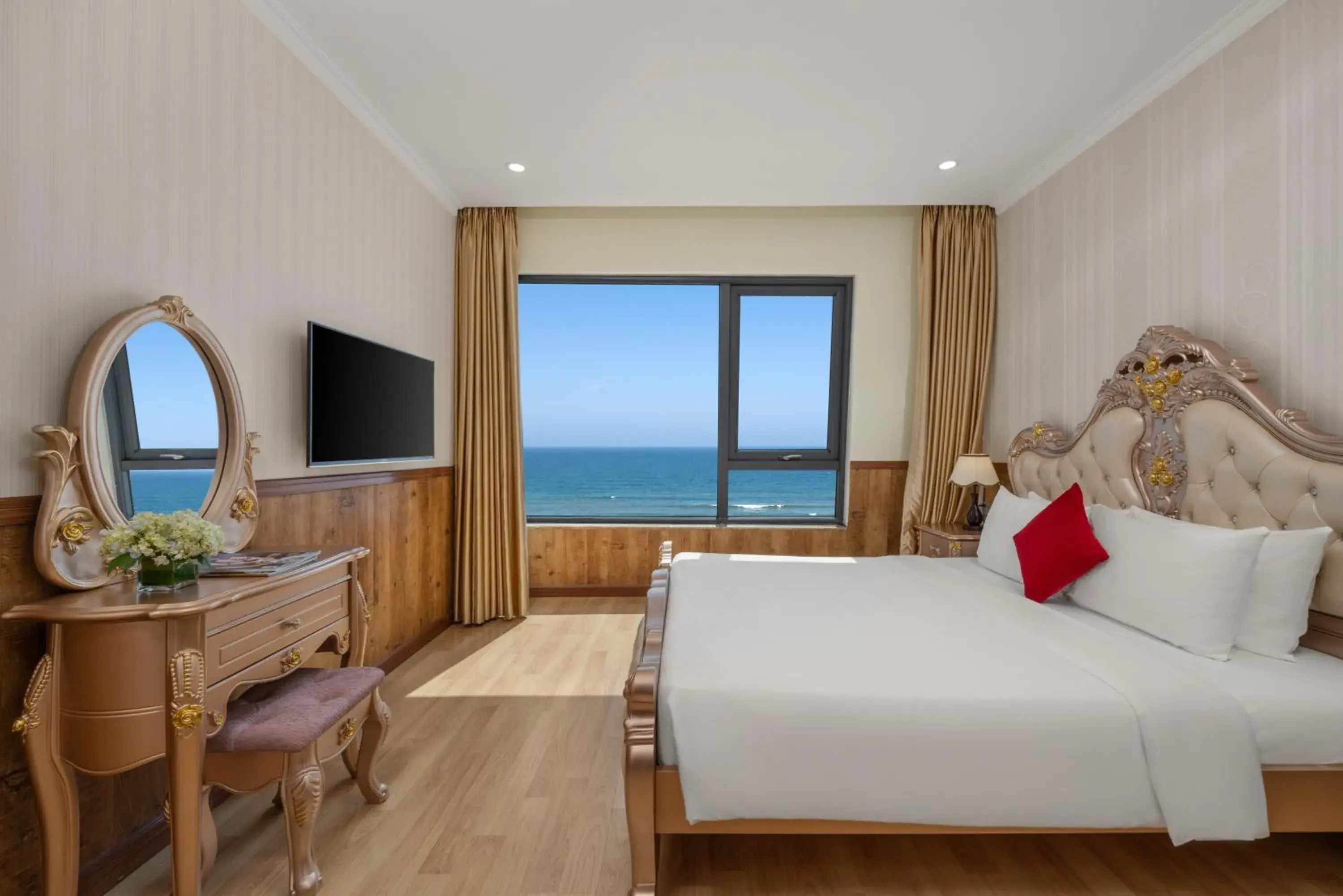 Bed in Serene Beach Hotel Danang Bed in Serene Beach Hotel Danang