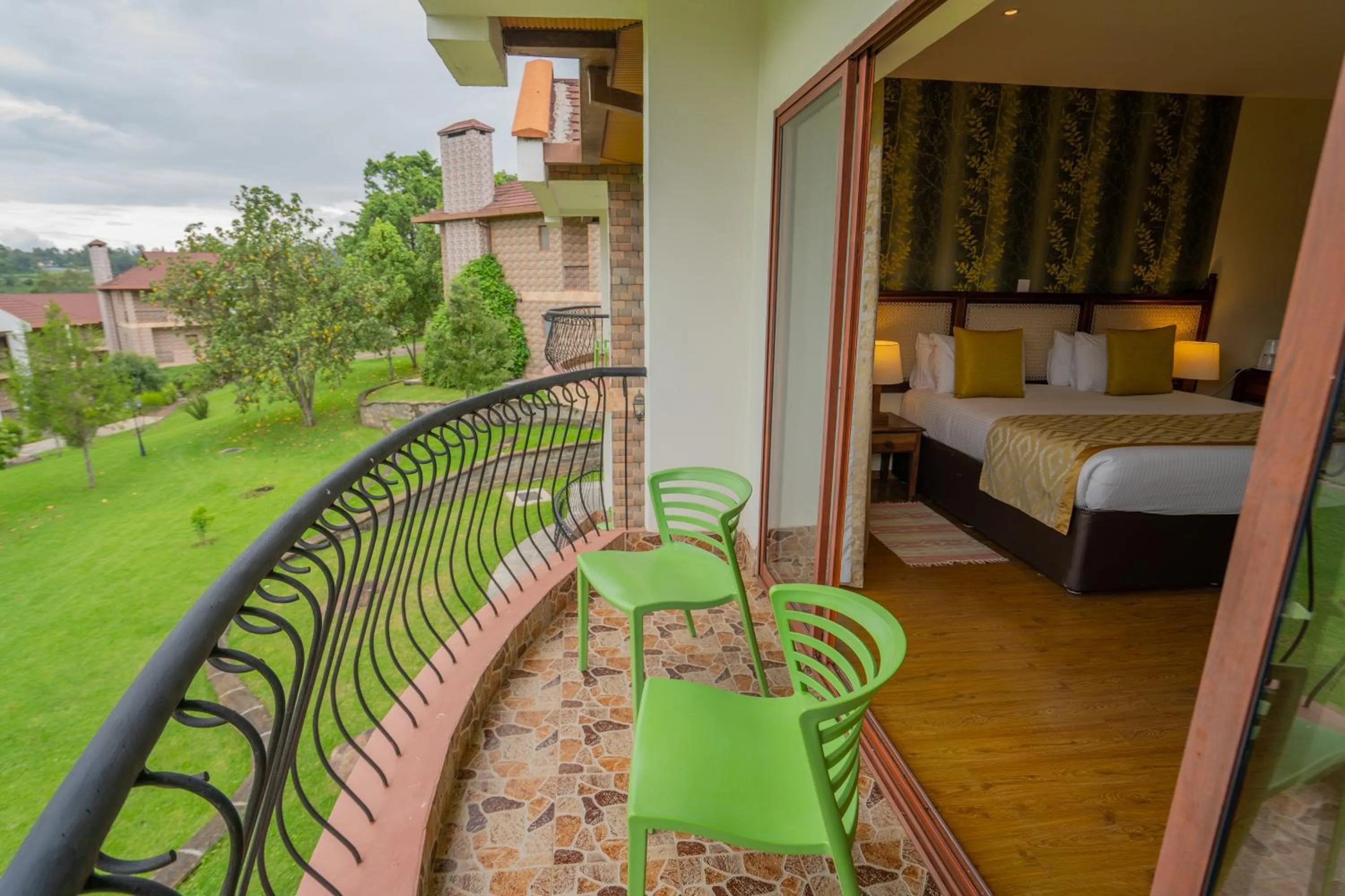 View (from property/room), Bed in Panari Resort, BW Signature Collection