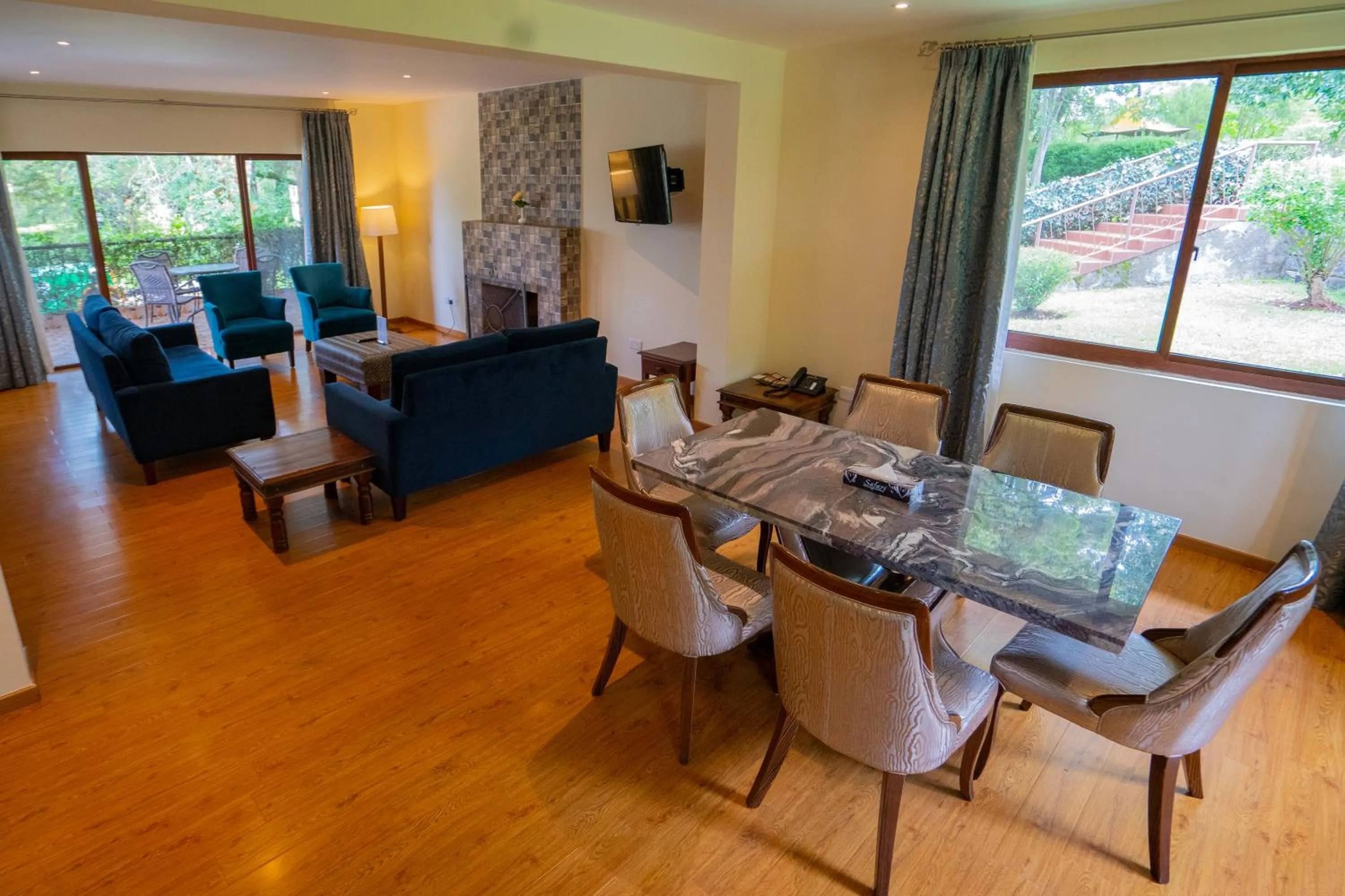 Seating area in Panari Resort, BW Signature Collection