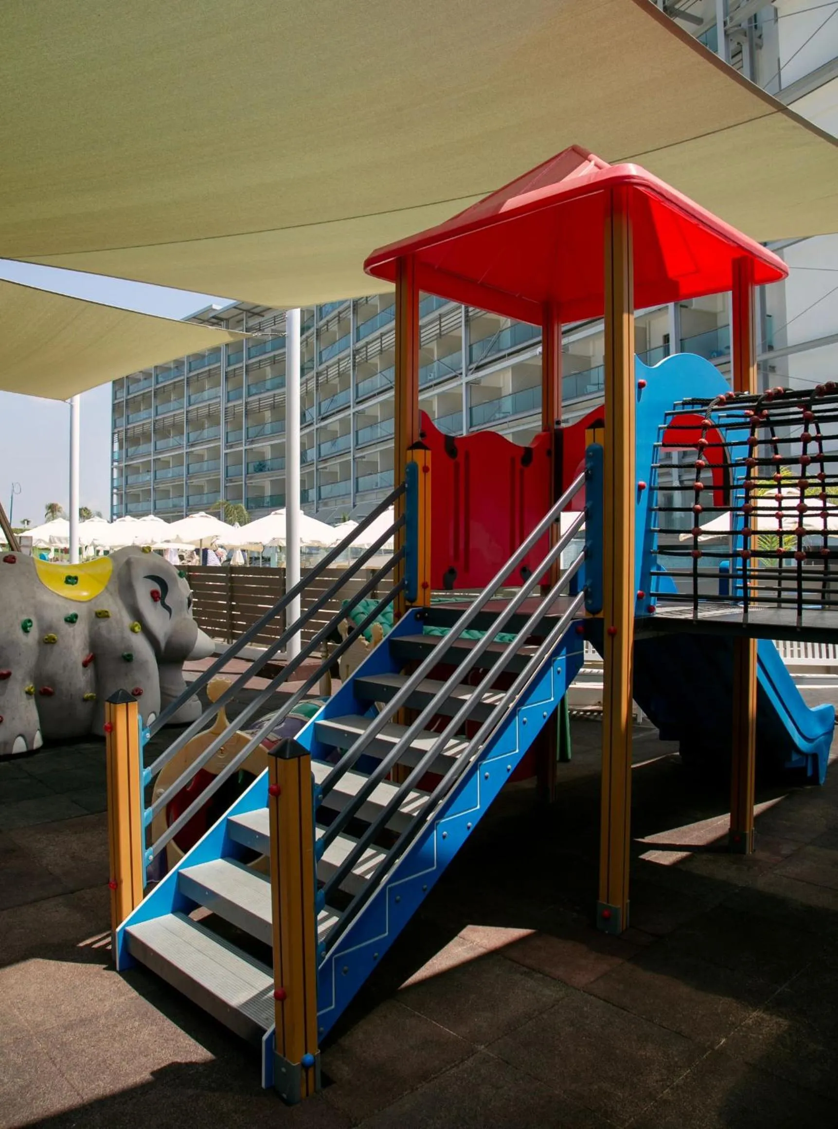 Children play ground in Asterias Beach Hotel