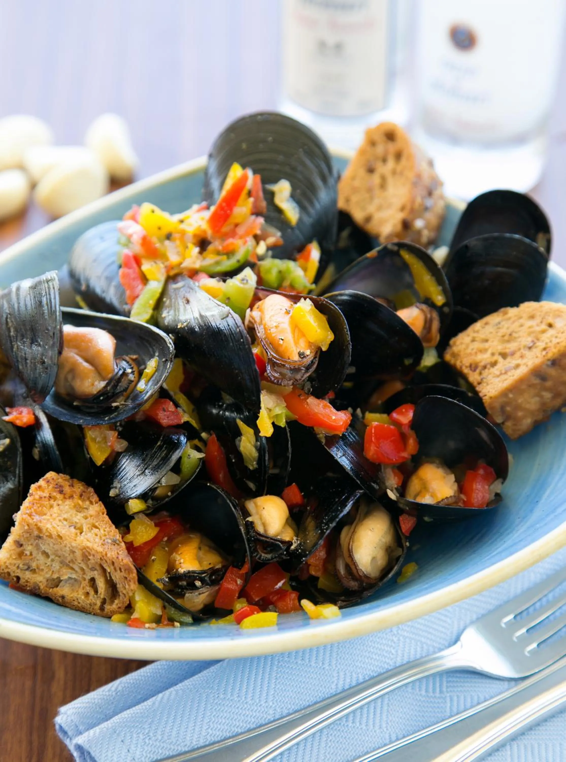 Food close-up in Asterias Beach Hotel