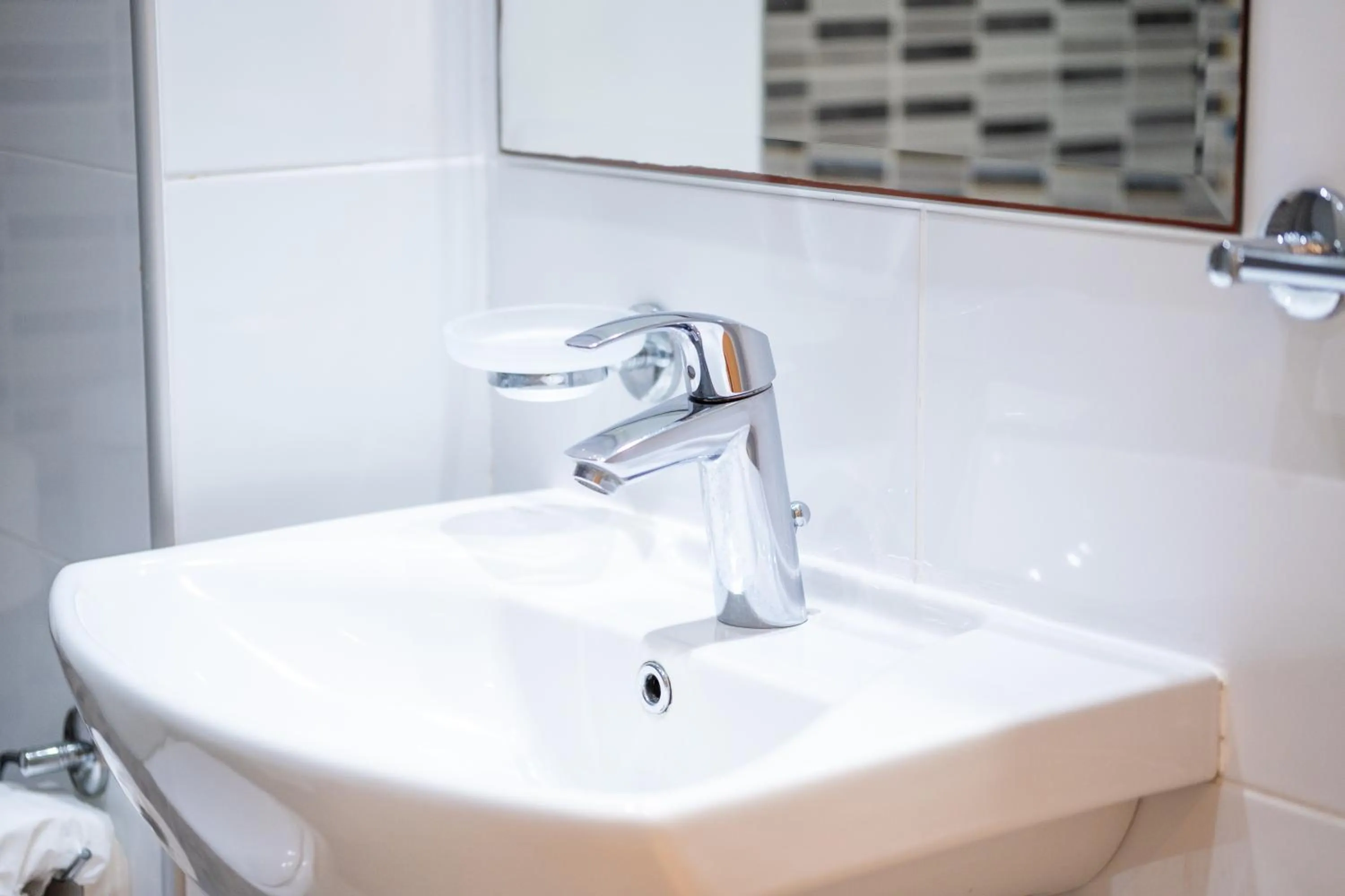 Bathroom in Kapetanios Bay Hotel Protaras