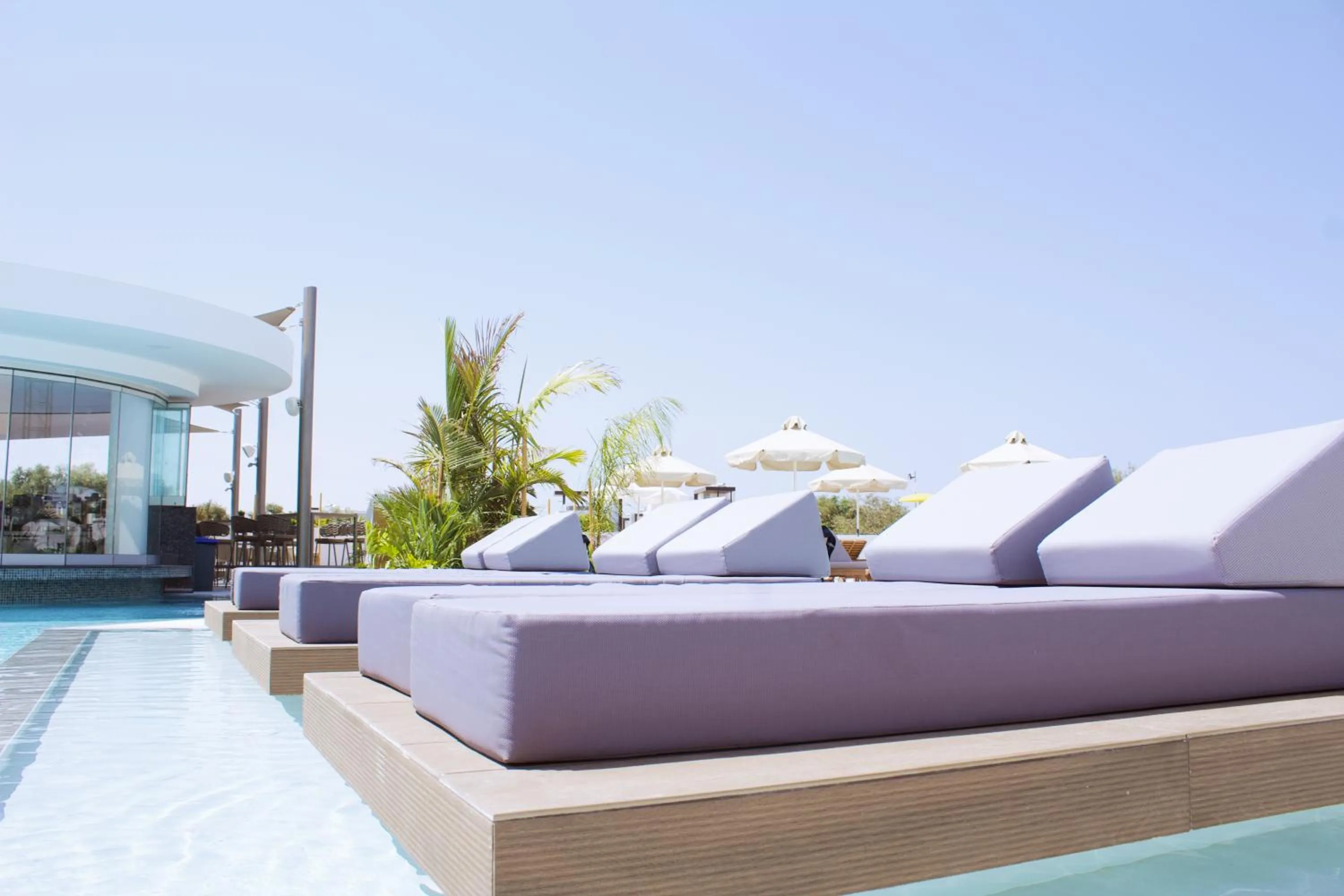 Patio in Kapetanios Bay Hotel Protaras