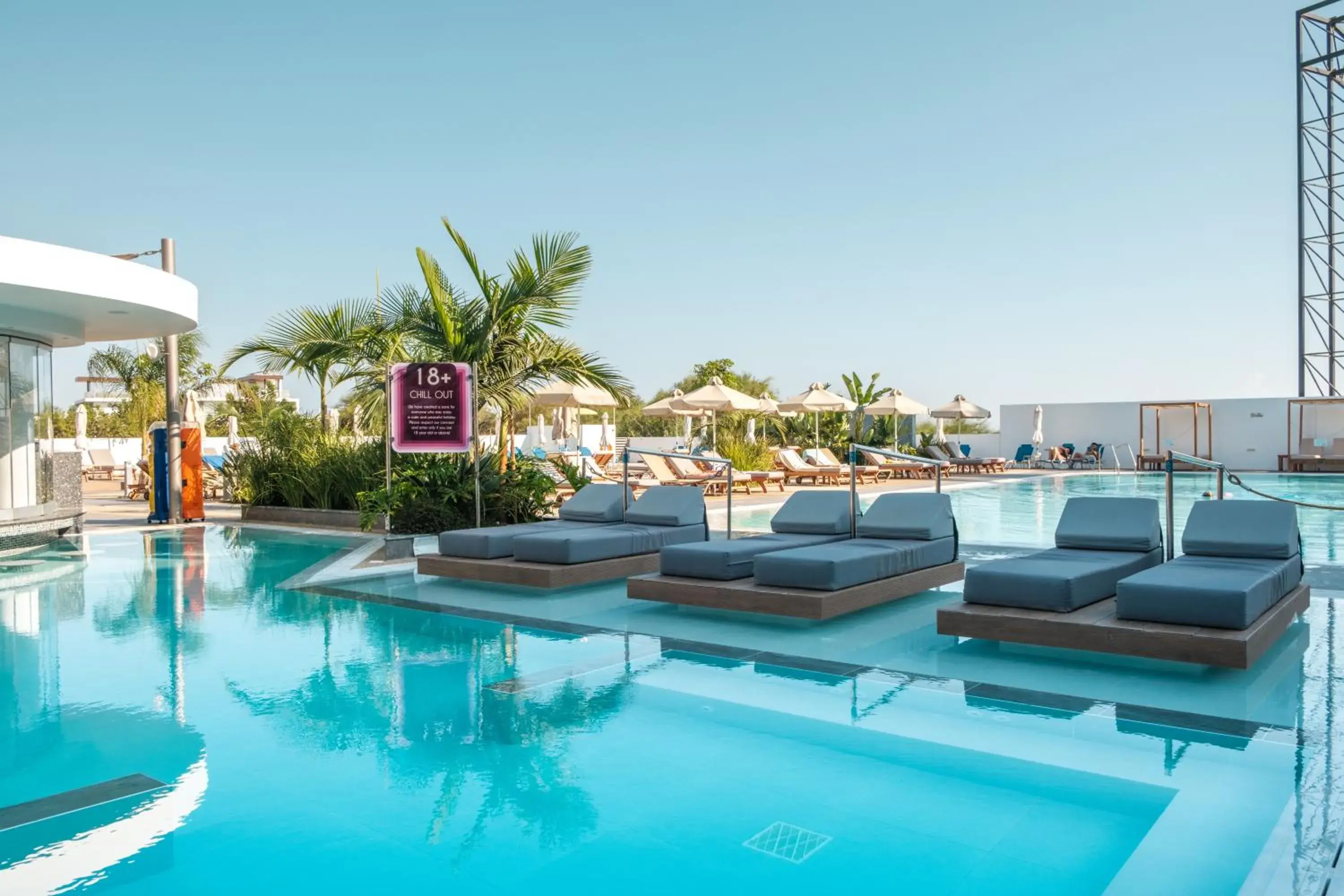 sunbed in Kapetanios Bay Hotel Protaras sunbed in Kapetanios Bay Hotel Protaras