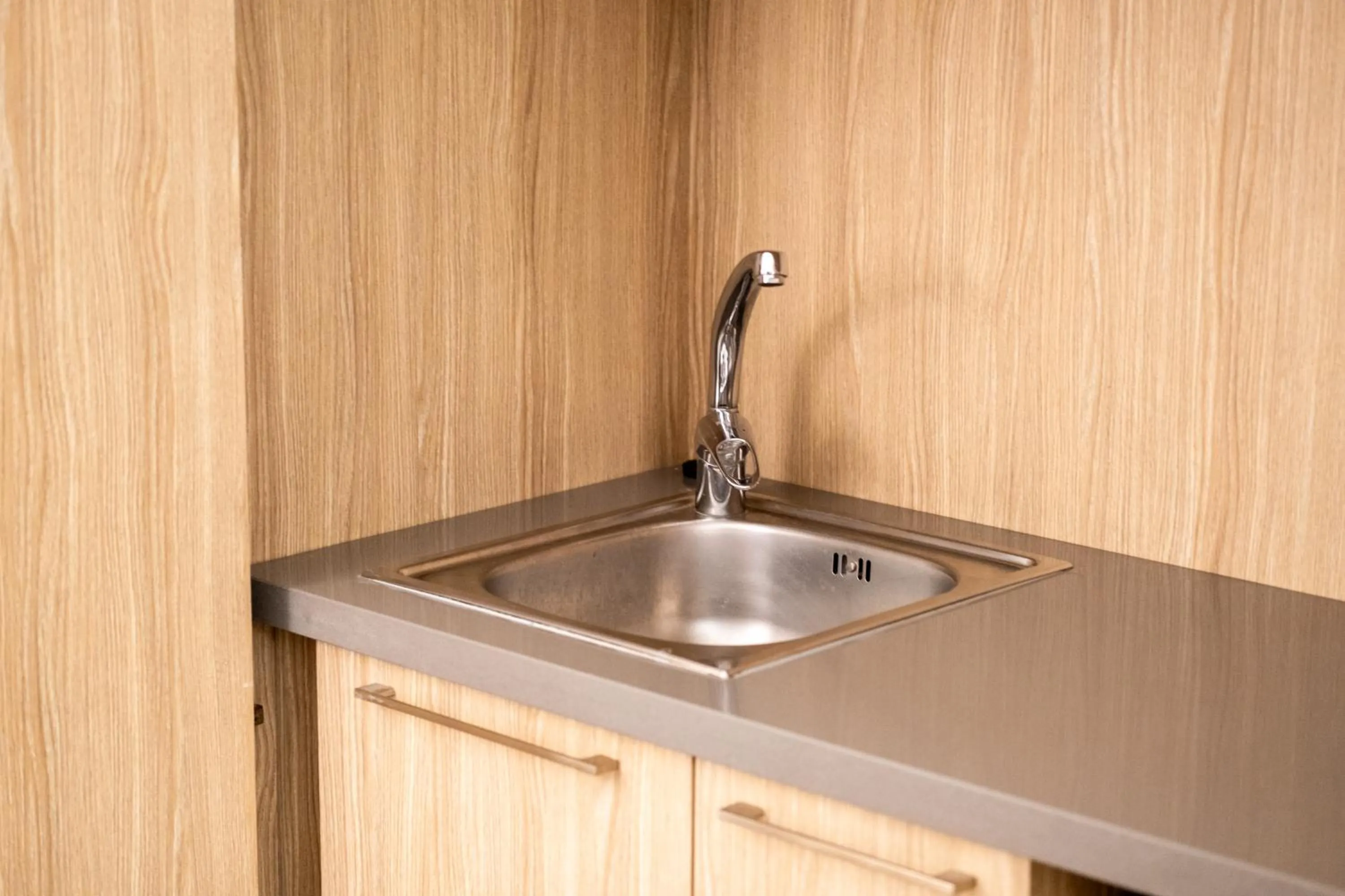 Kitchen or kitchenette in Kapetanios Bay Hotel Protaras