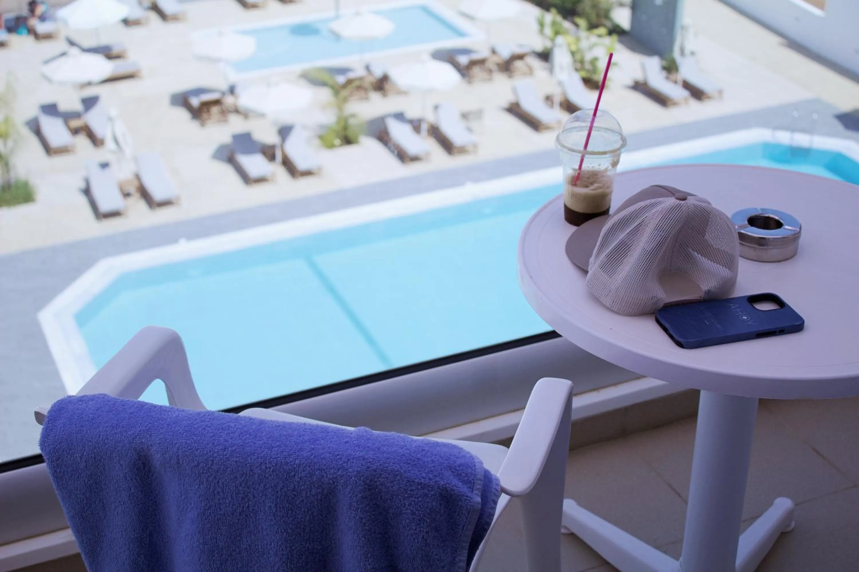 Balcony/Terrace in Kapetanios Bay Hotel Protaras
