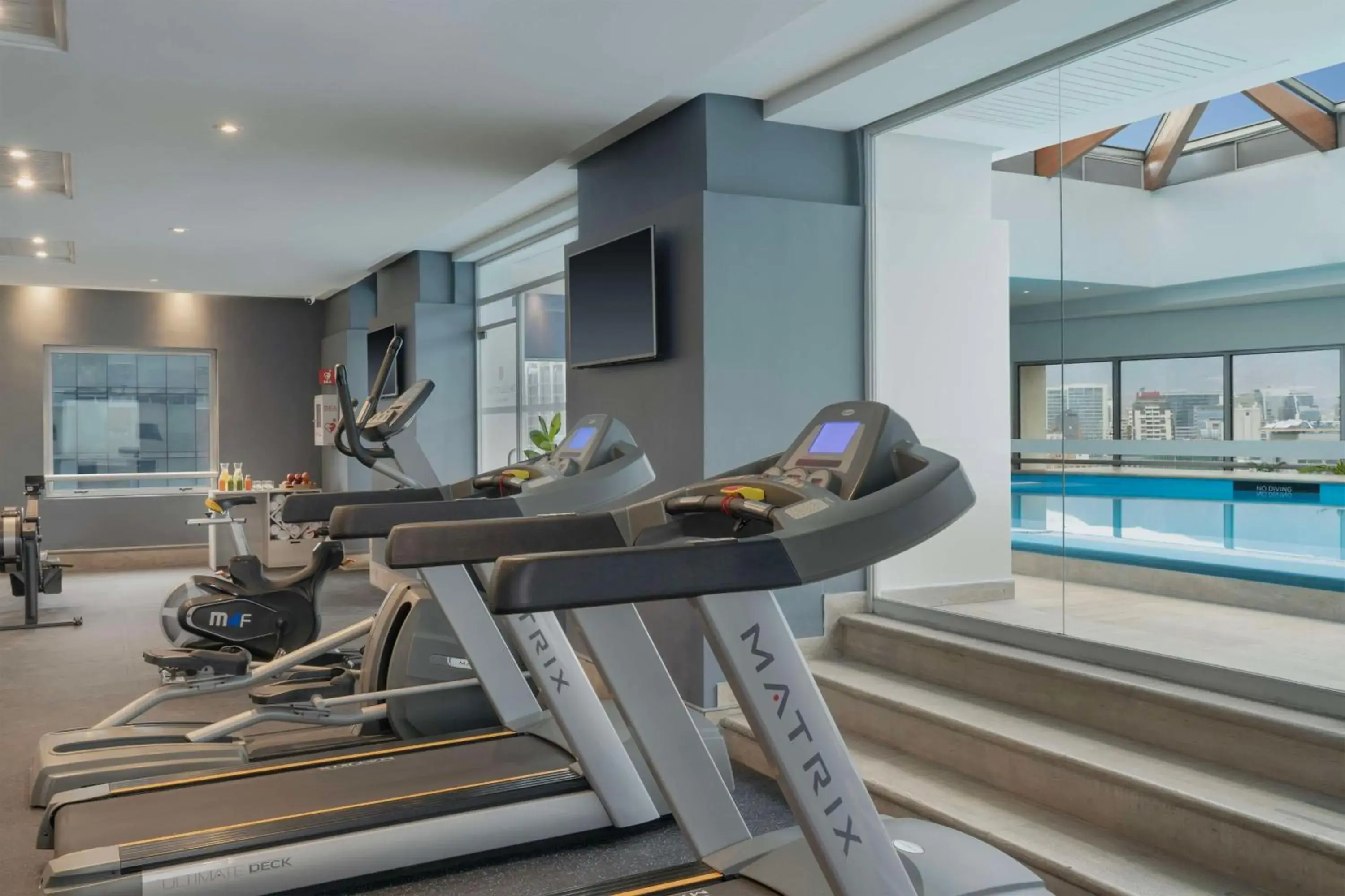 Fitness centre/facilities in NH Collection Plaza Santiago Fitness centre/facilities in NH Collection Plaza Santiago