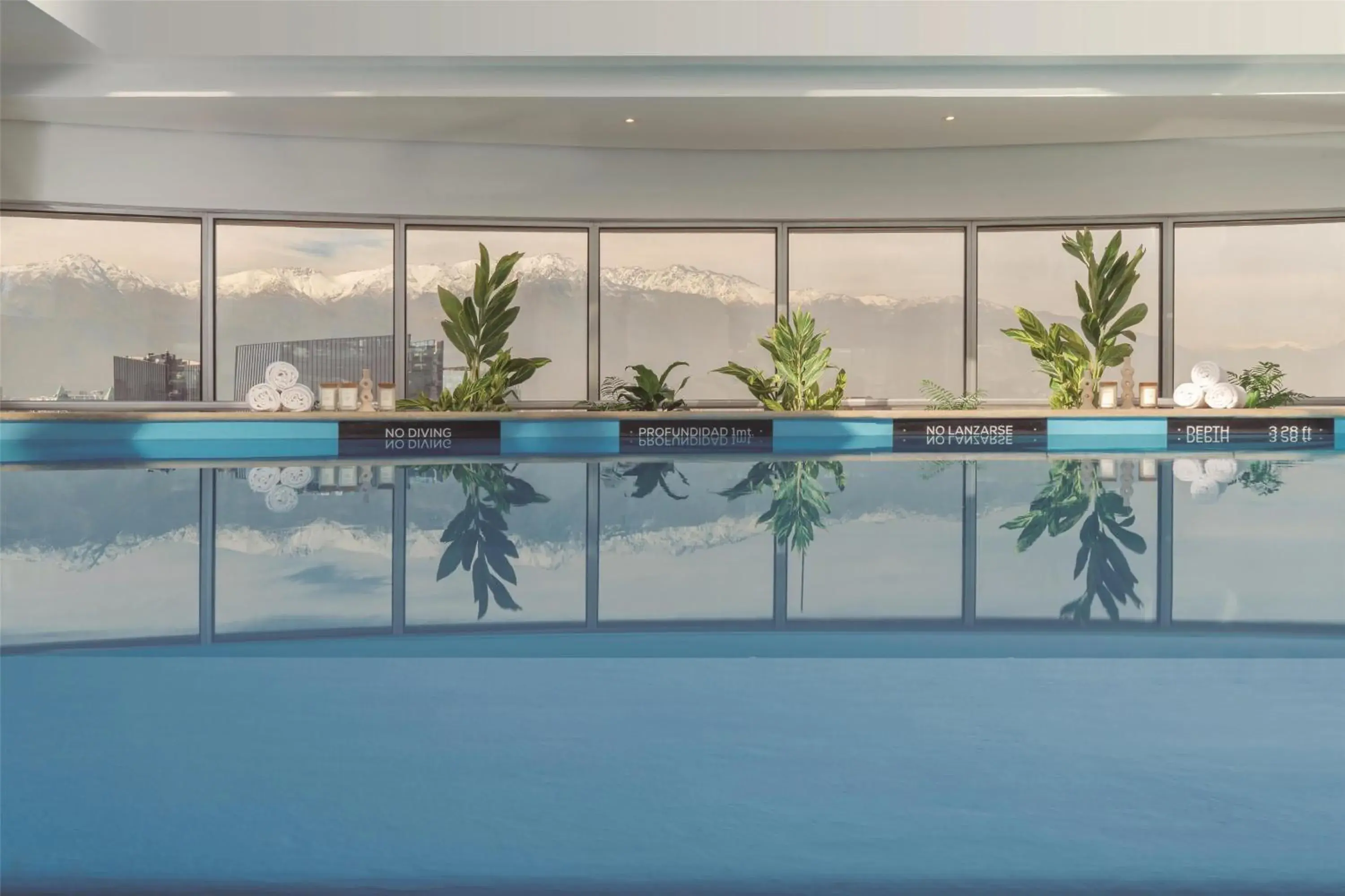 Pool view in NH Collection Plaza Santiago Pool view in NH Collection Plaza Santiago