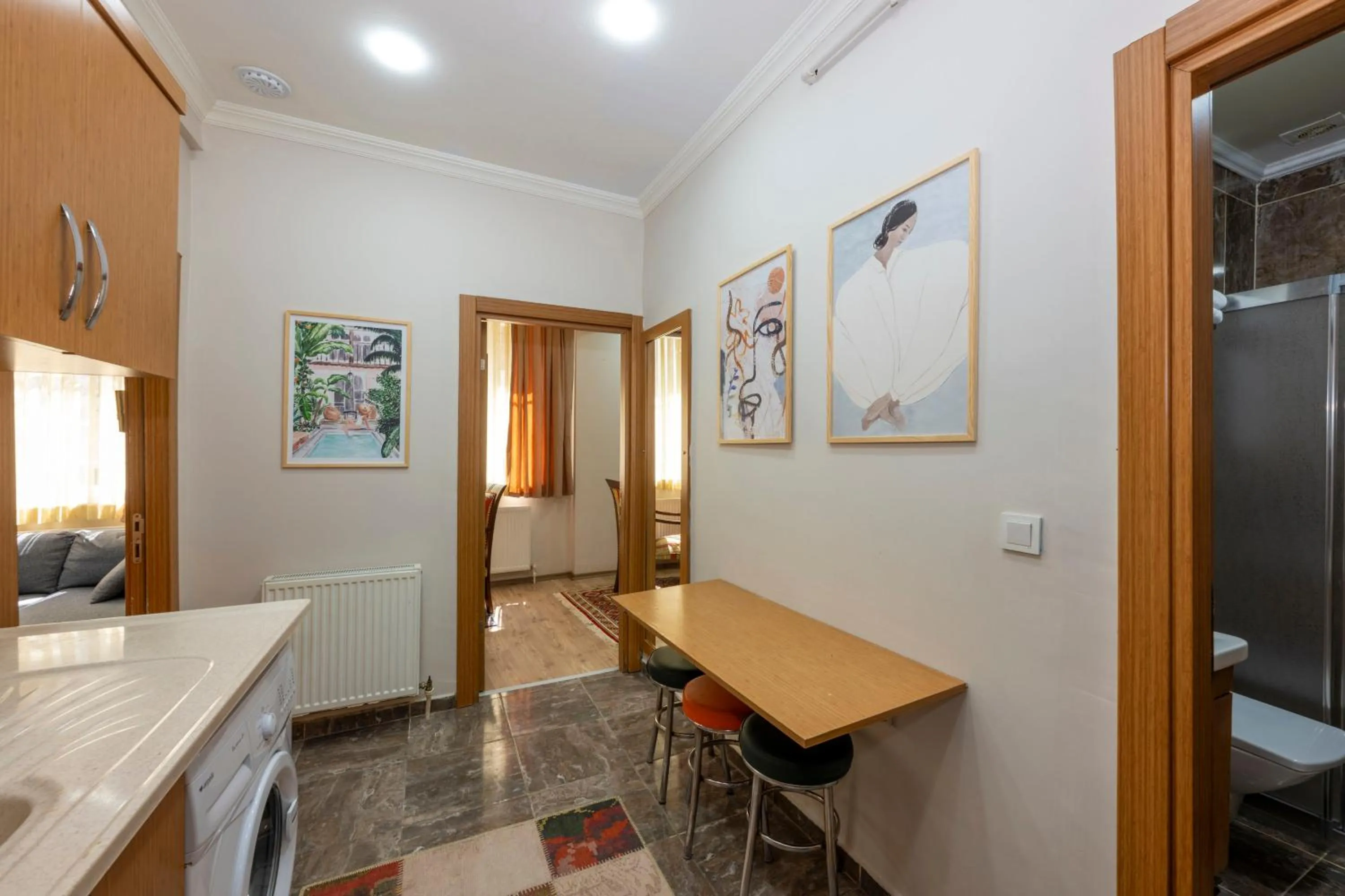 Kitchen or kitchenette in Marida Suit - Istanbul Taksim