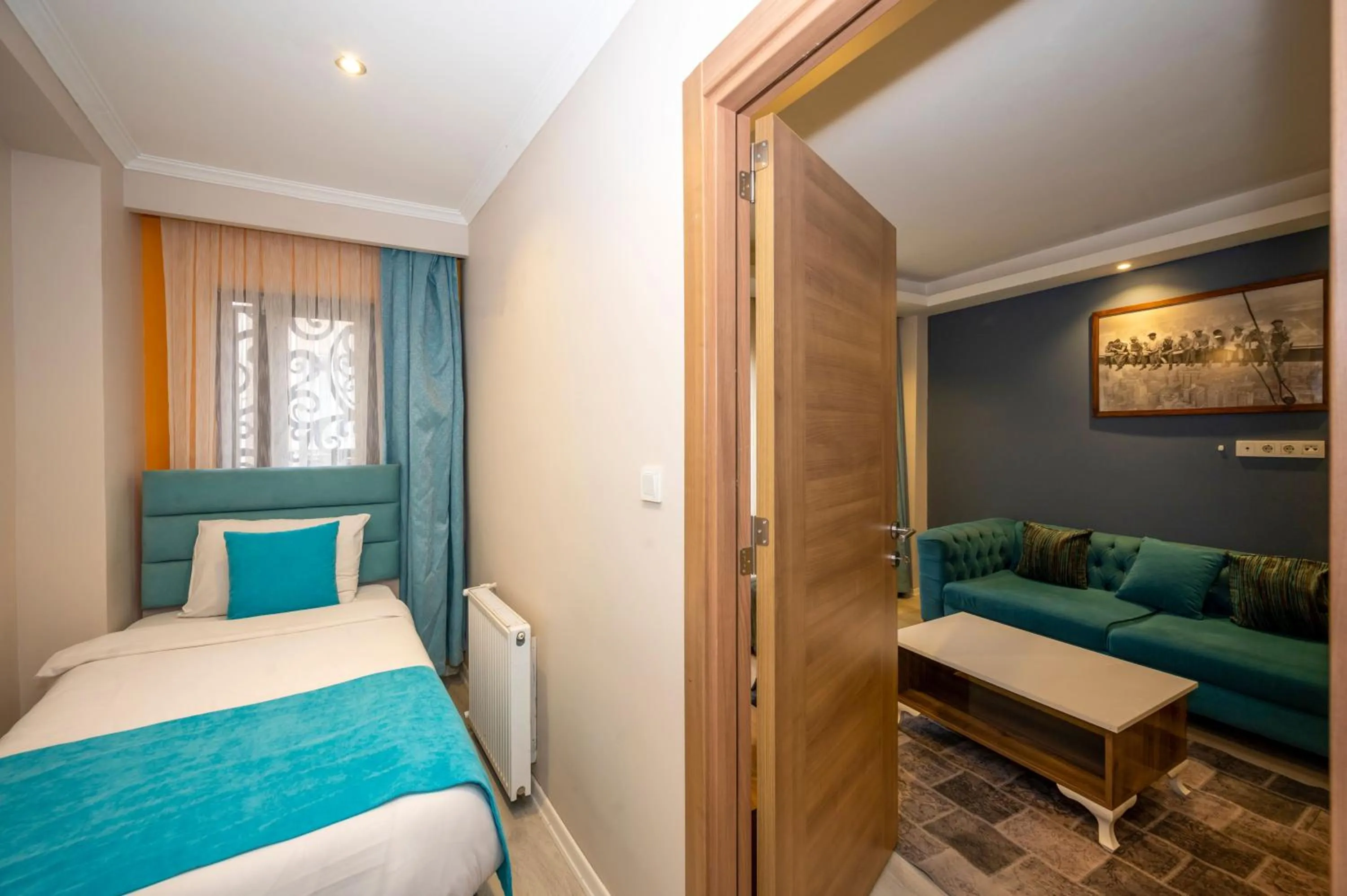 Bedroom, Bed in Marida Suit - Istanbul Taksim