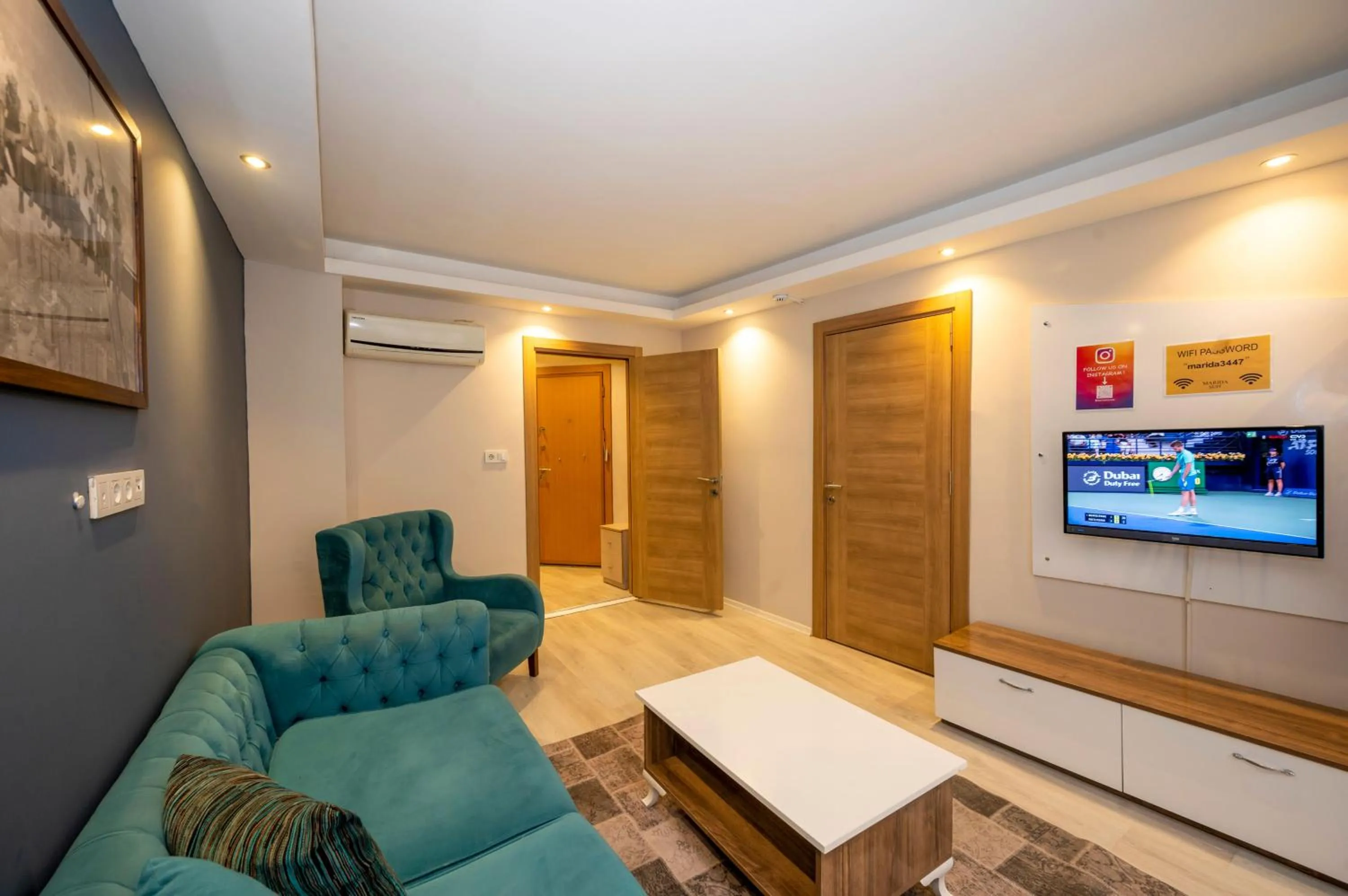 Living room in Marida Suit - Istanbul Taksim