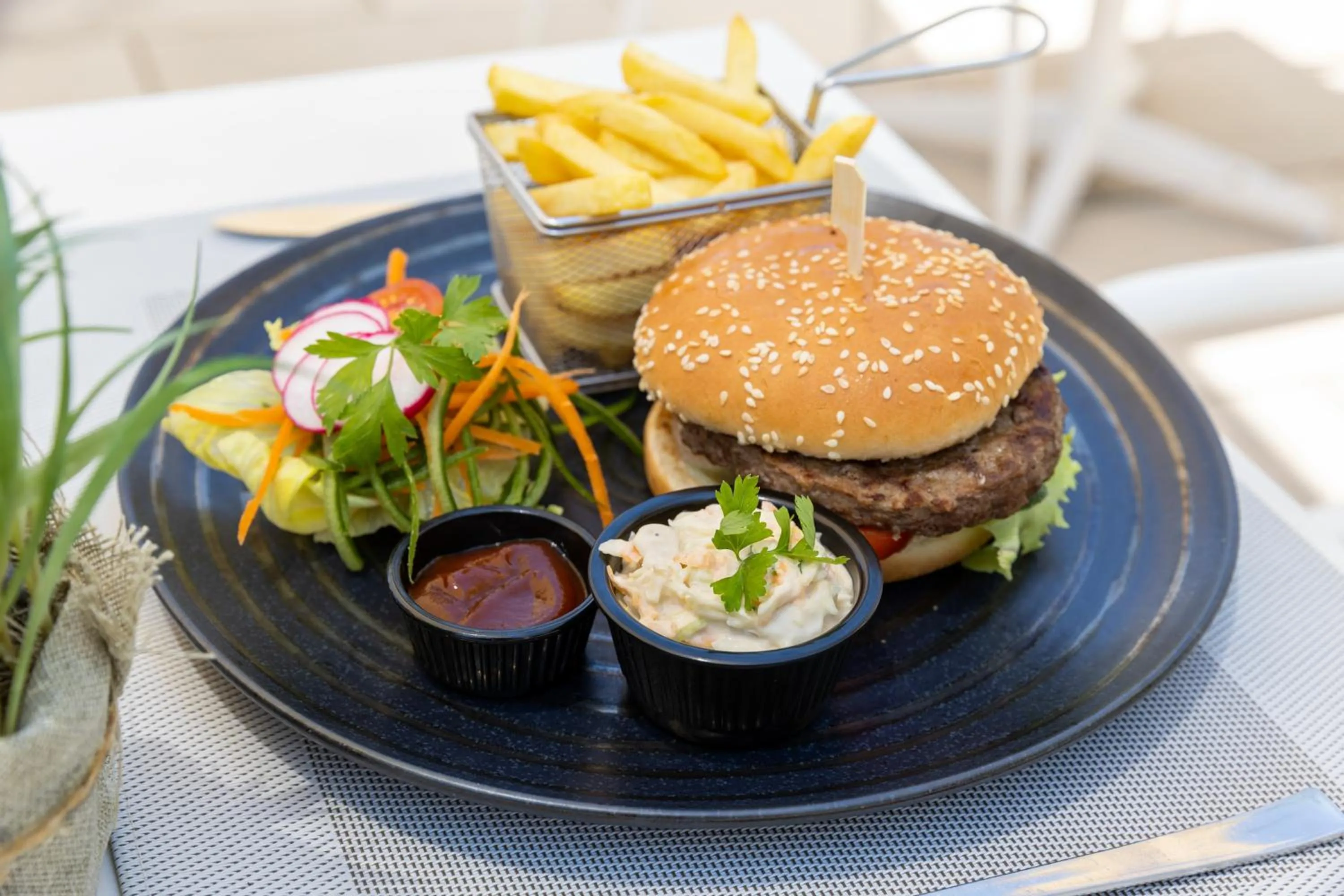 Food and drinks in Venus Beach Hotel