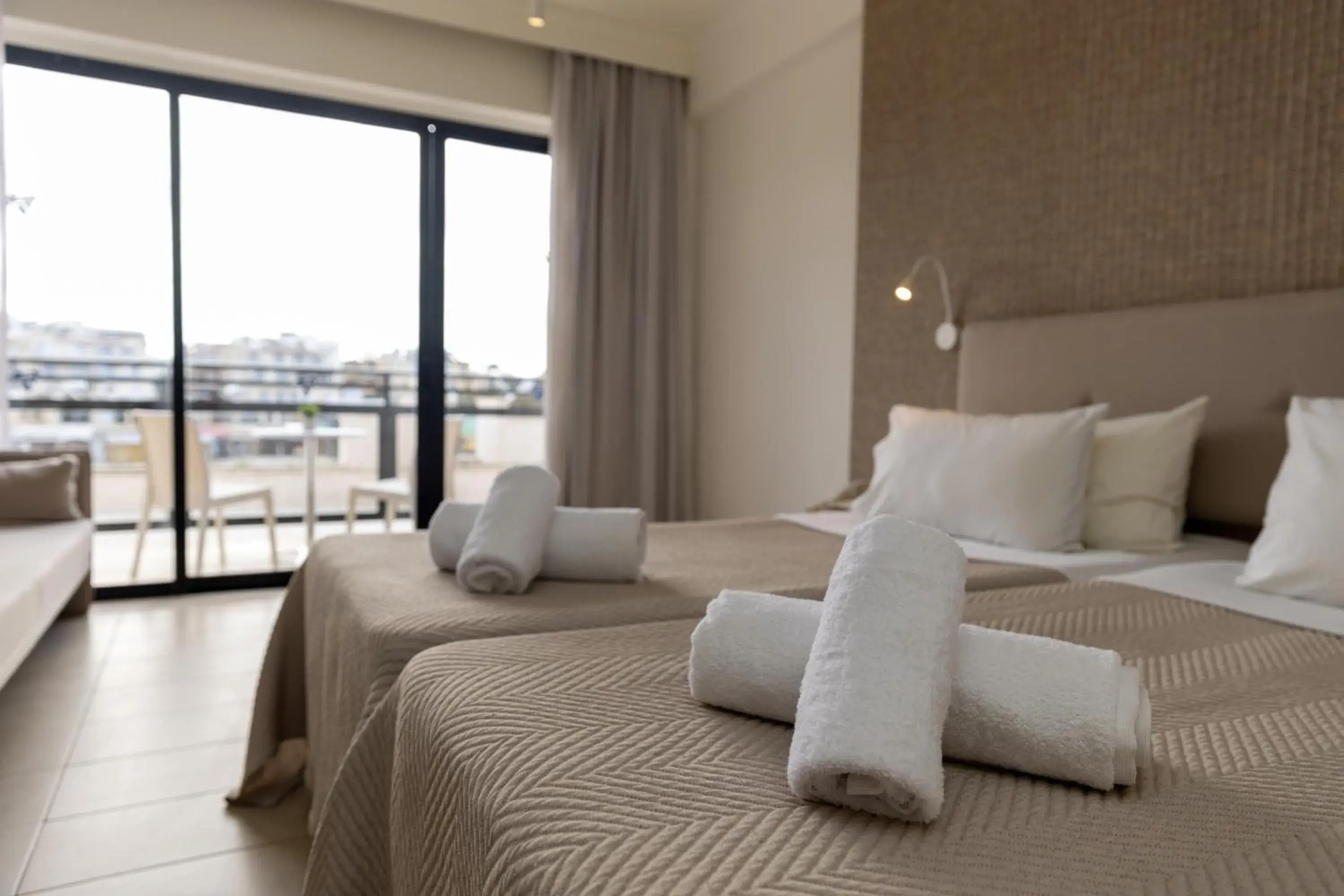 Bed in Venus Beach Hotel Bed in Venus Beach Hotel