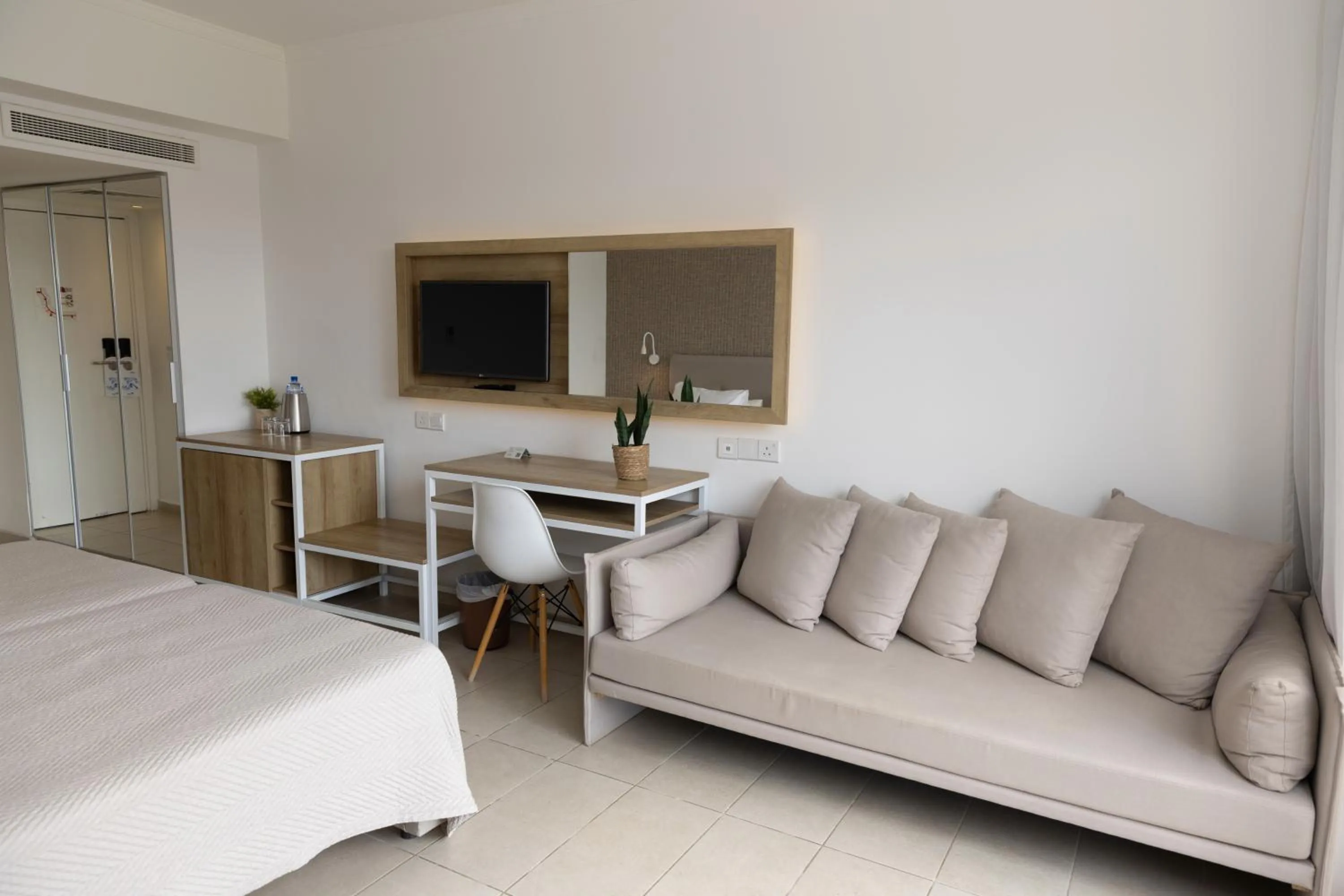 Bed in Venus Beach Hotel