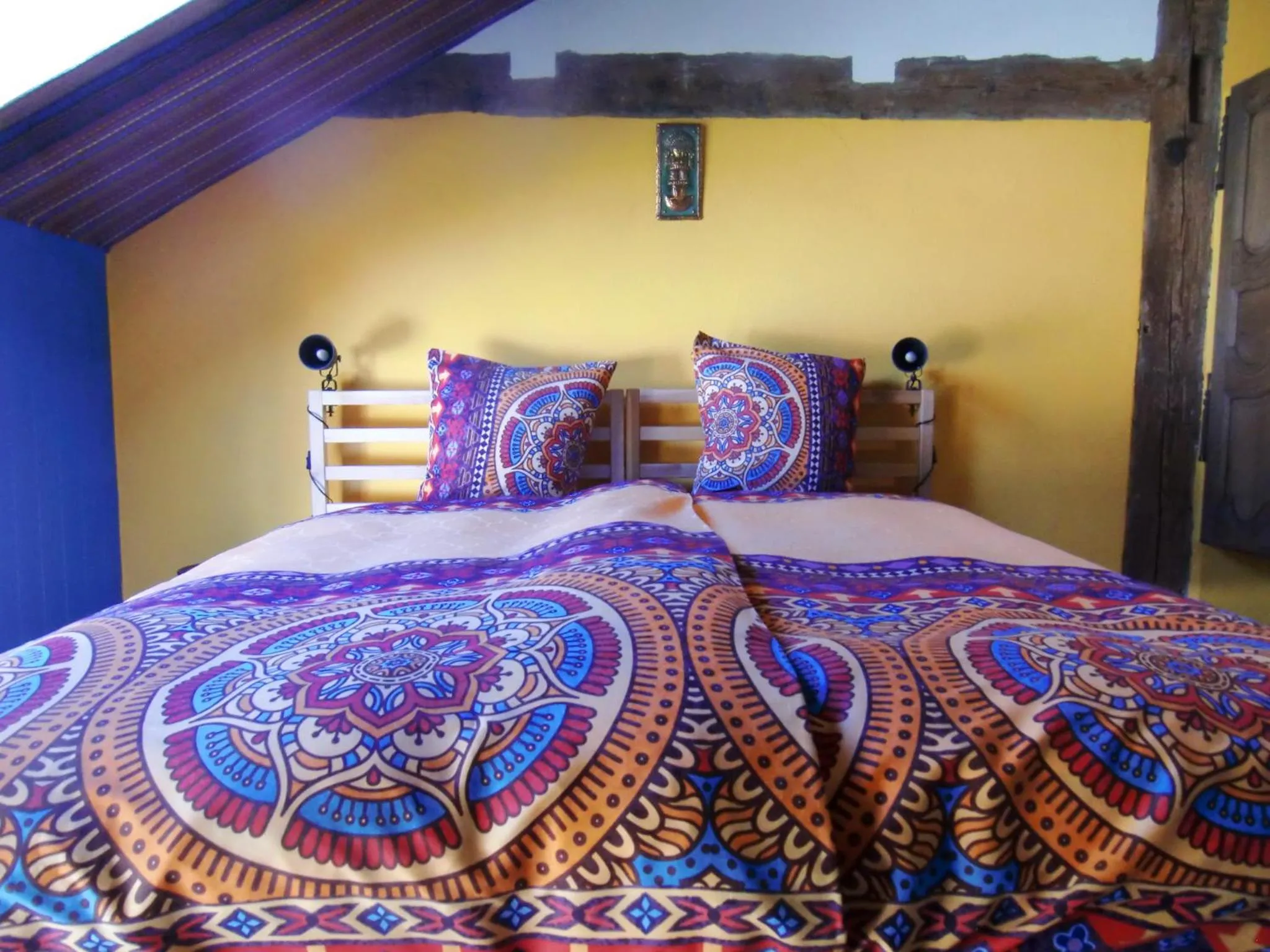 Bed in Chambre&Table d'hotes PtitMonde