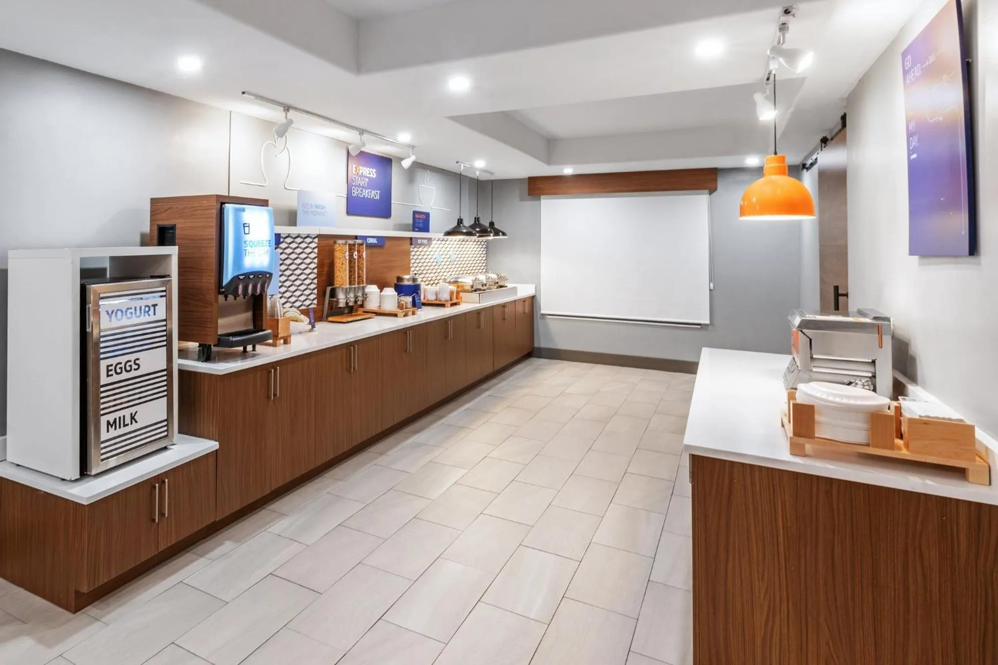 Restaurant/places to eat in Holiday Inn Express Hotel & Suites Henderson - Traffic Star by IHG