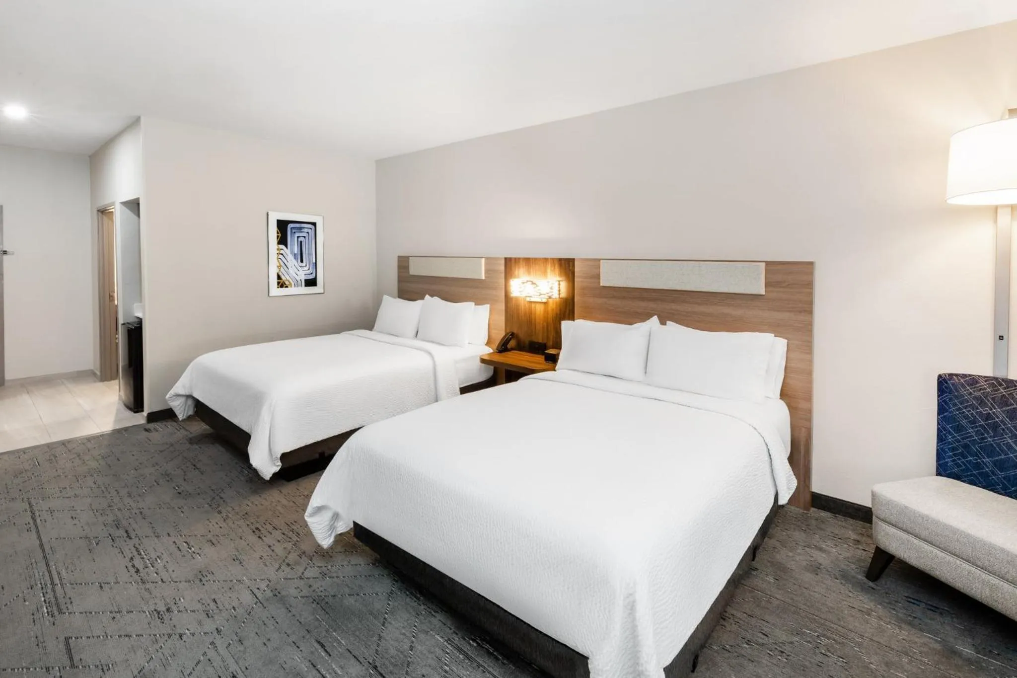 Photo of the whole room, Bed in Holiday Inn Express Hotel & Suites Henderson - Traffic Star by IHG