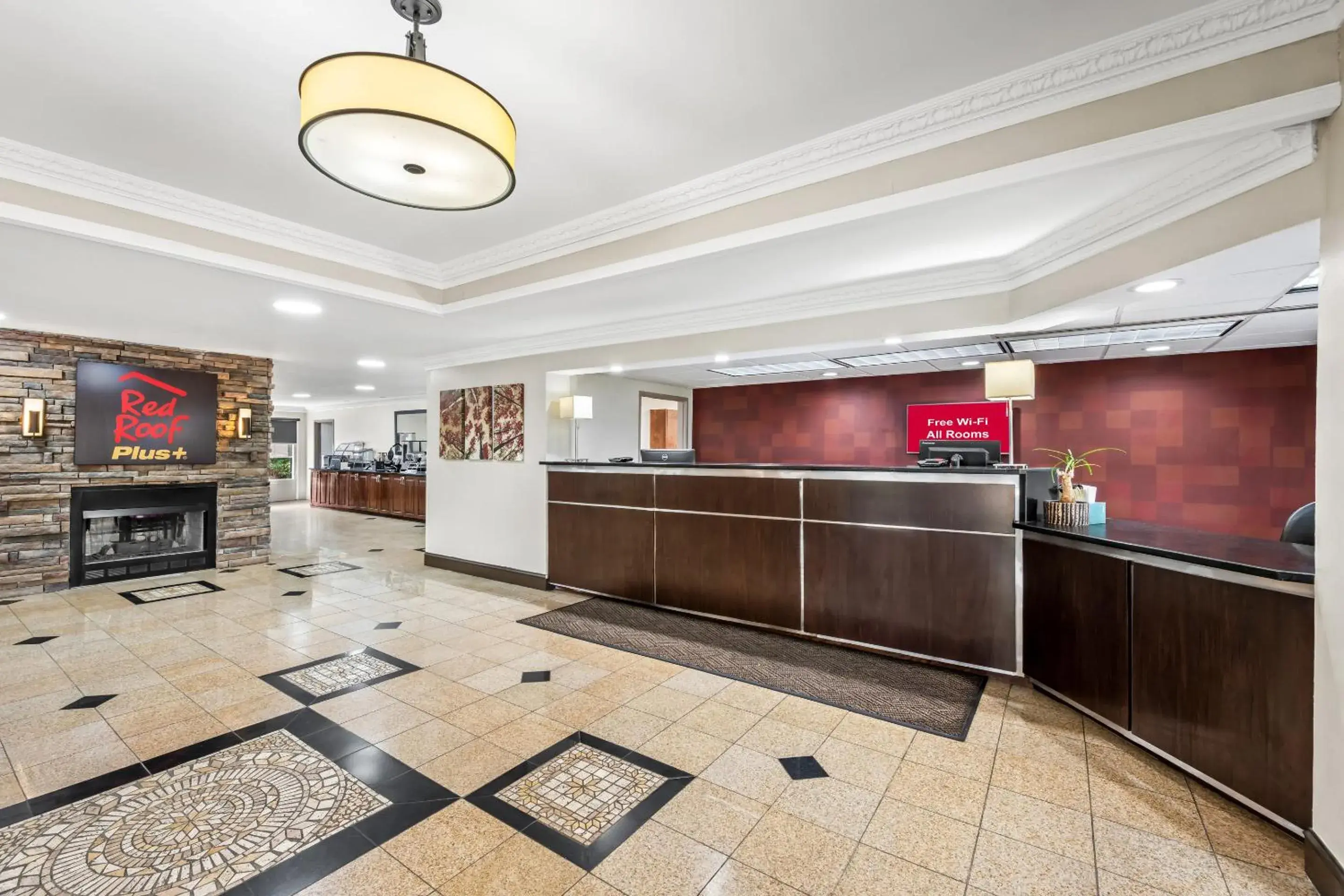 Lobby or reception in Red Roof PLUS Henderson Lobby or reception in Red Roof PLUS Henderson