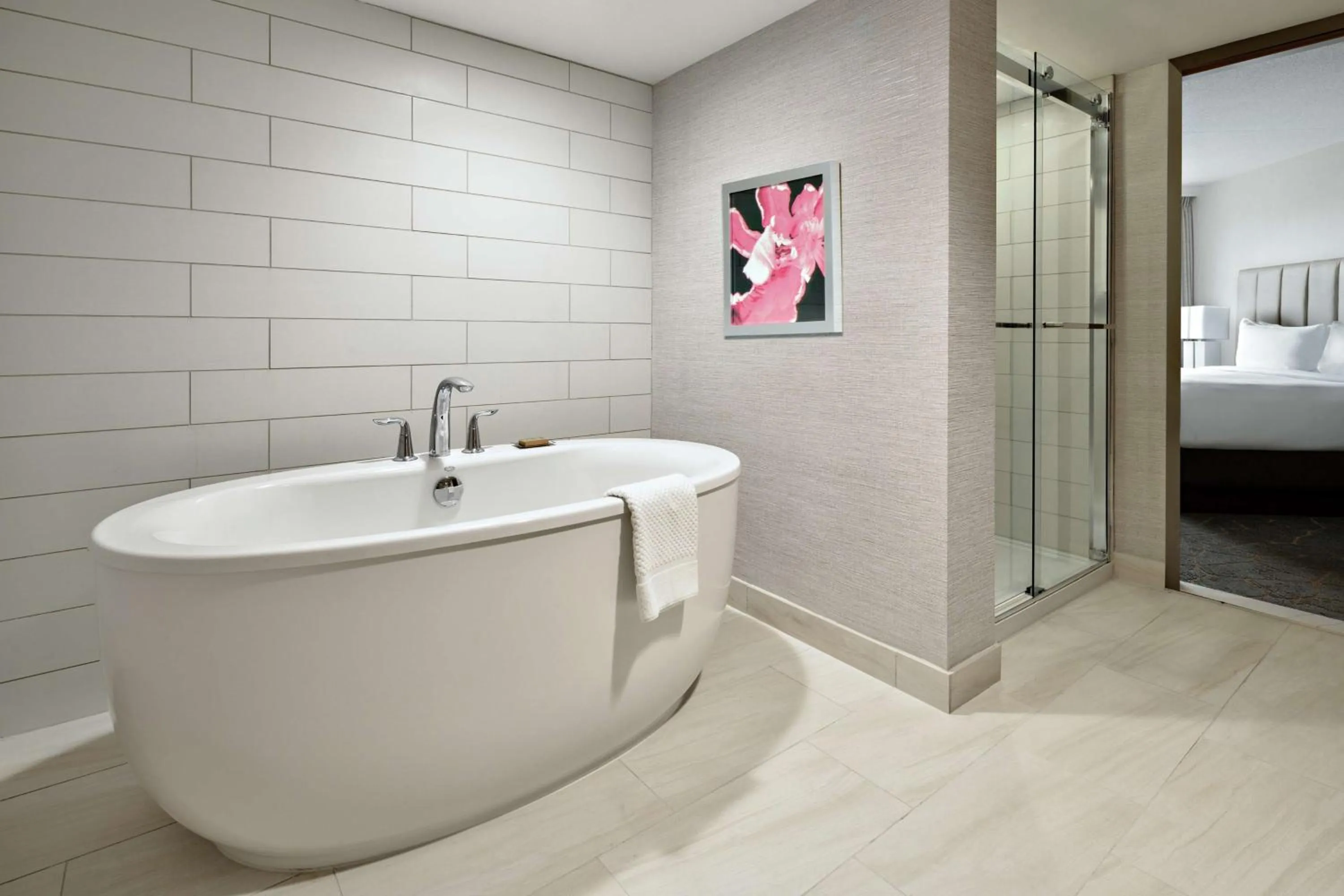 Bathroom in DoubleTree by Hilton Fairfield Hotel & Suites